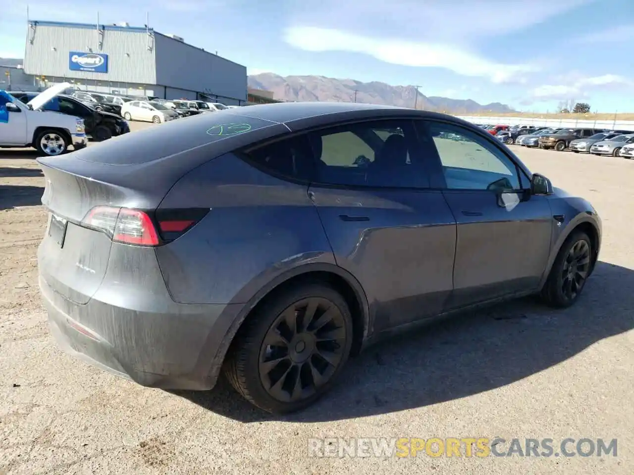 3 Photograph of a damaged car 7SAYGDEE8PF893592 TESLA MODEL Y 2023