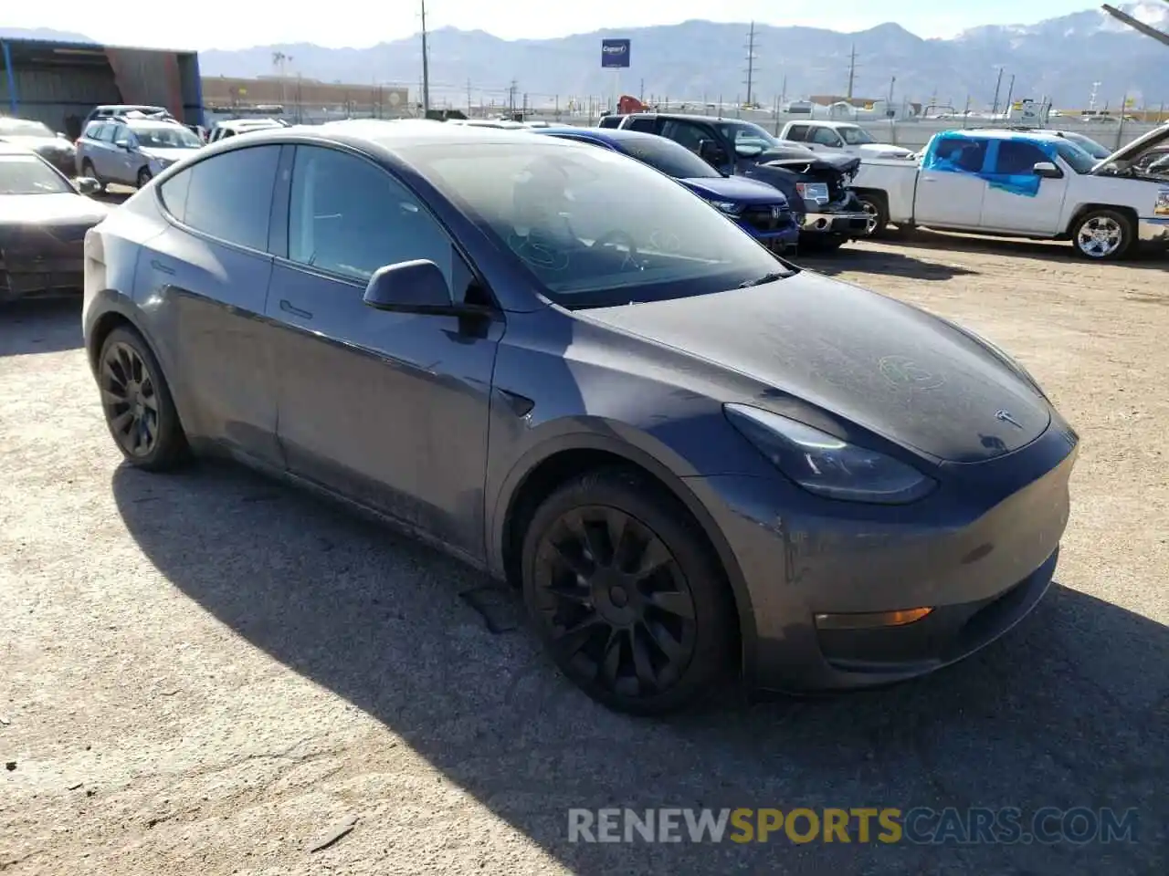 4 Фотография поврежденного автомобиля 7SAYGDEE8PF893592 TESLA MODEL Y 2023