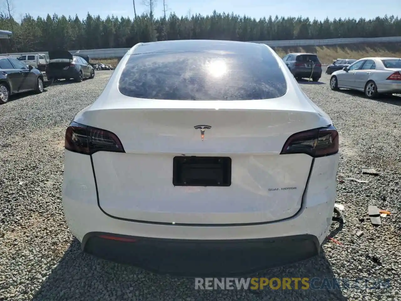 6 Photograph of a damaged car 7SAYGDEE9PA045945 TESLA MODEL Y 2023