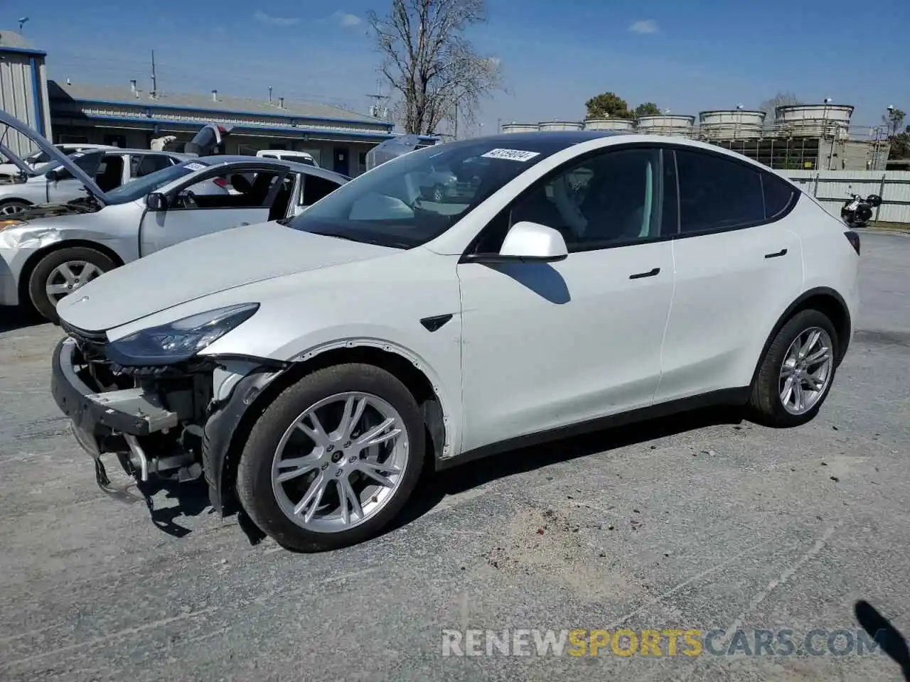 1 Photograph of a damaged car 7SAYGDEE9PA156026 TESLA MODEL Y 2023