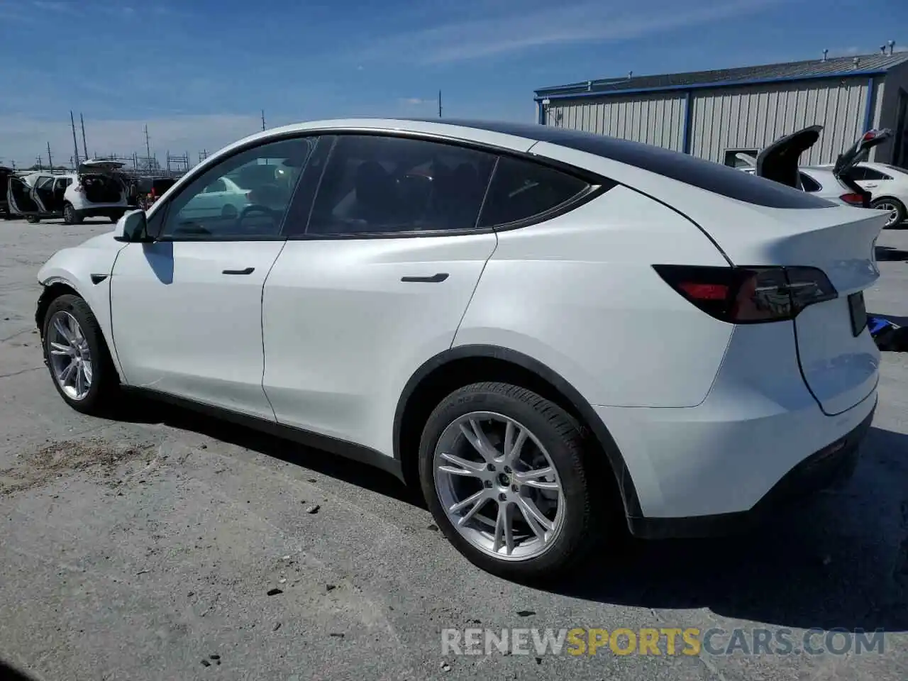 2 Photograph of a damaged car 7SAYGDEE9PA156026 TESLA MODEL Y 2023