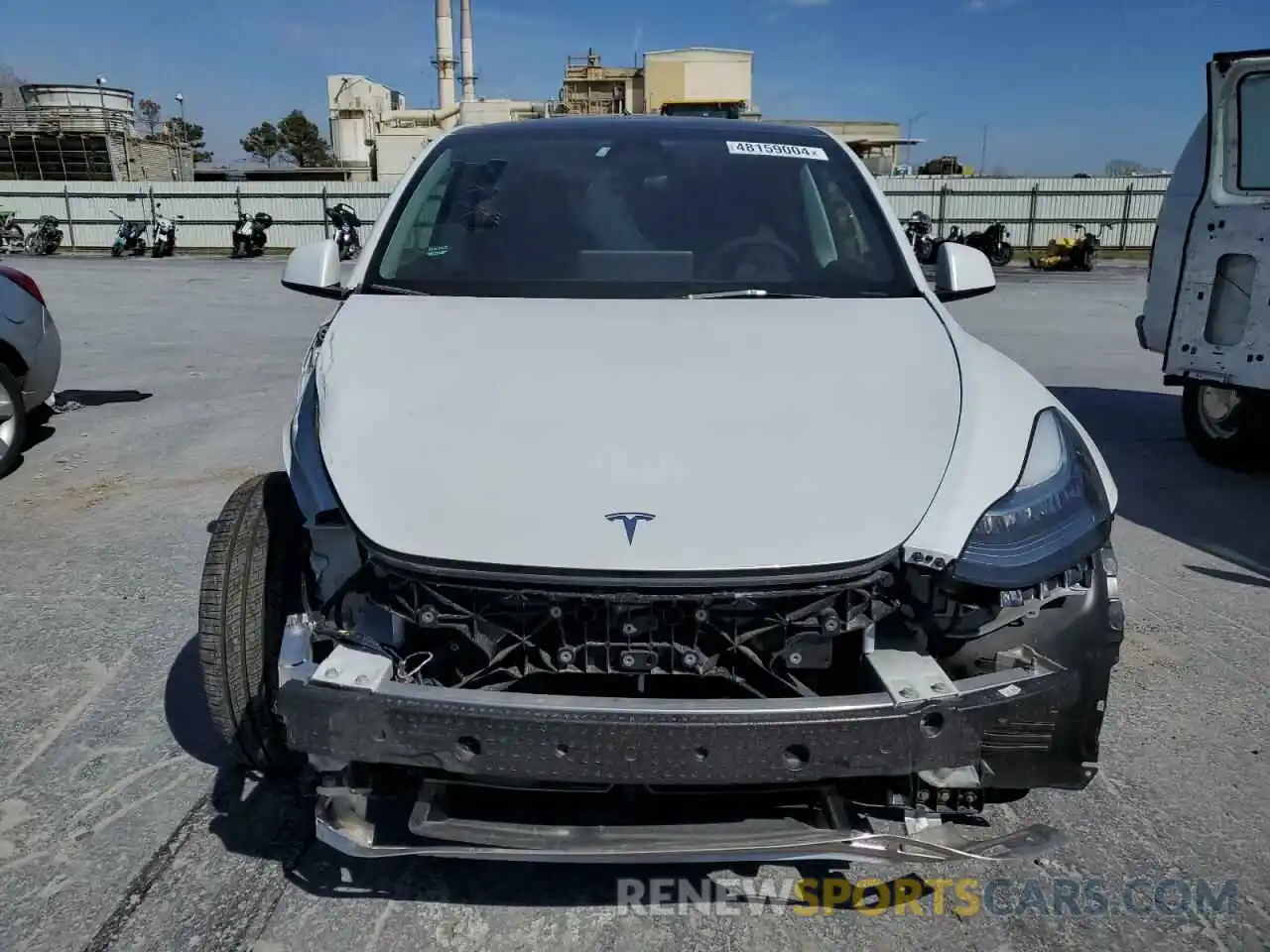 5 Photograph of a damaged car 7SAYGDEE9PA156026 TESLA MODEL Y 2023