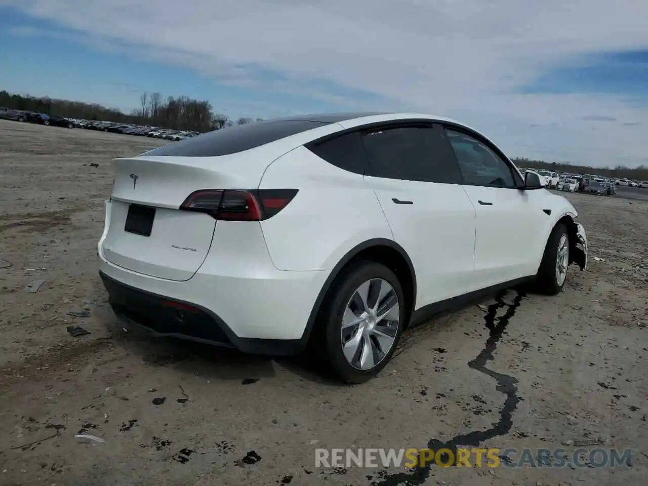 3 Photograph of a damaged car 7SAYGDEE9PF617860 TESLA MODEL Y 2023