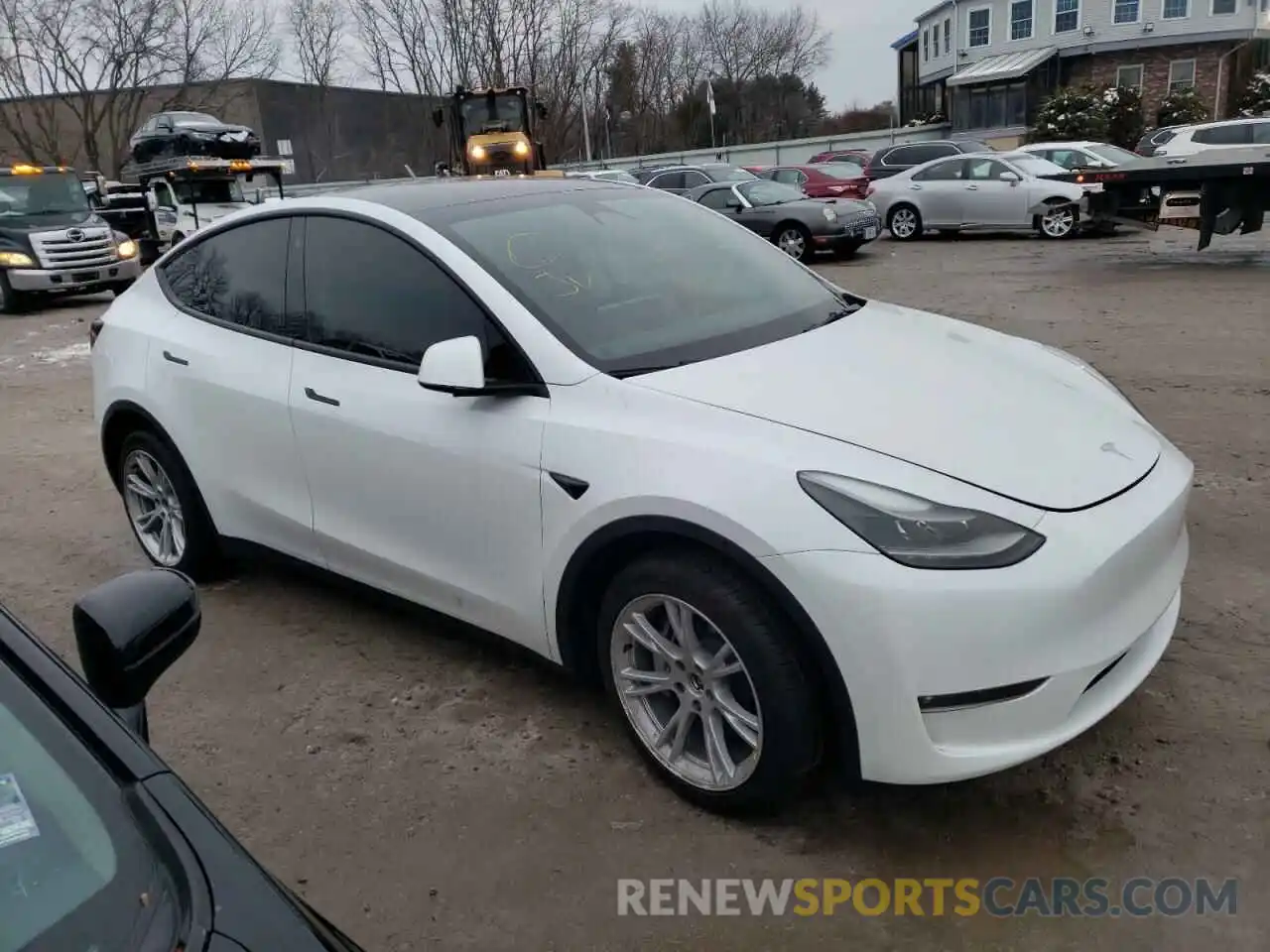 4 Фотография поврежденного автомобиля 7SAYGDEE9PF662961 TESLA MODEL Y 2023