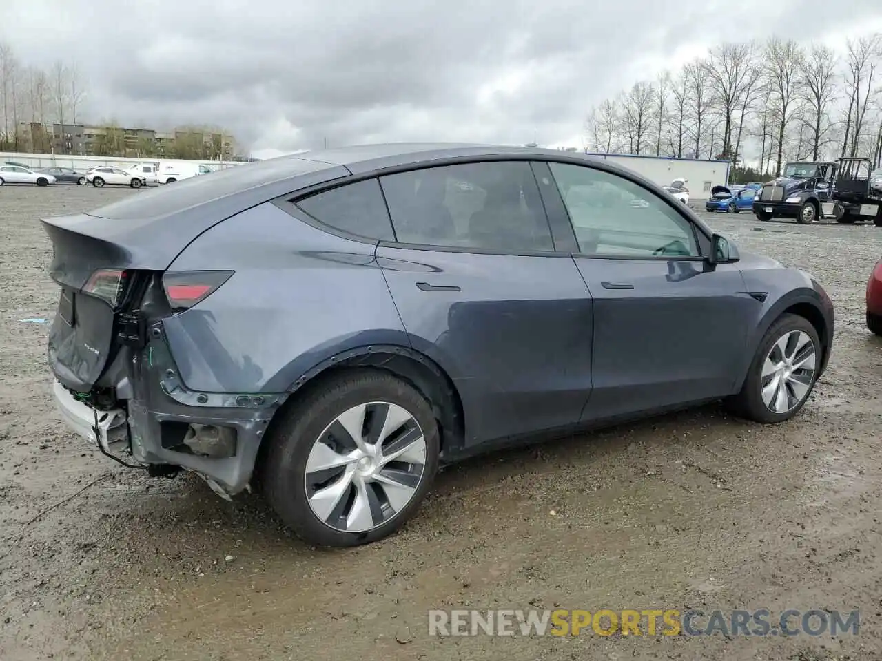 3 Photograph of a damaged car 7SAYGDEE9PF693112 TESLA MODEL Y 2023