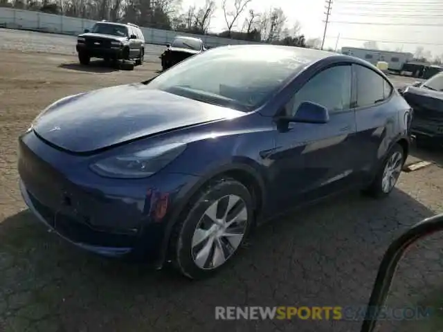 1 Photograph of a damaged car 7SAYGDEE9PF761473 TESLA MODEL Y 2023