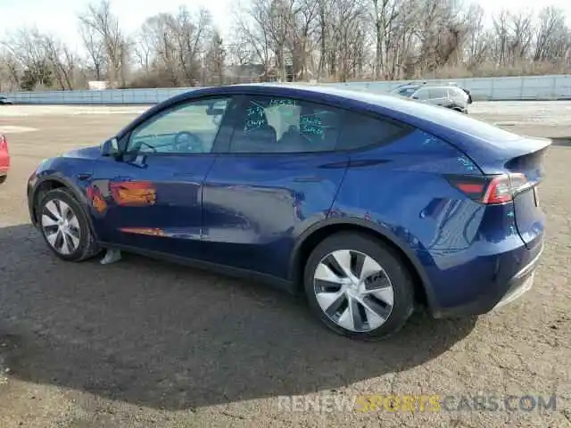 2 Photograph of a damaged car 7SAYGDEE9PF761473 TESLA MODEL Y 2023