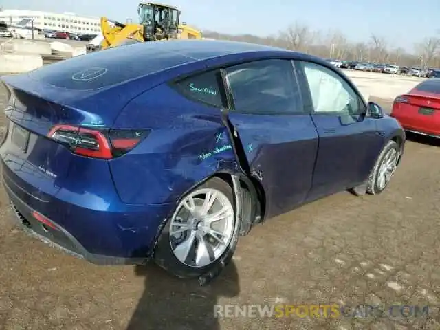 3 Photograph of a damaged car 7SAYGDEE9PF761473 TESLA MODEL Y 2023