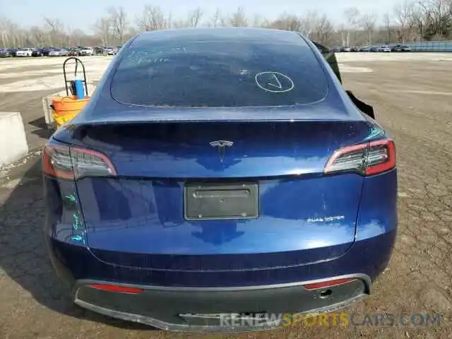 6 Photograph of a damaged car 7SAYGDEE9PF761473 TESLA MODEL Y 2023