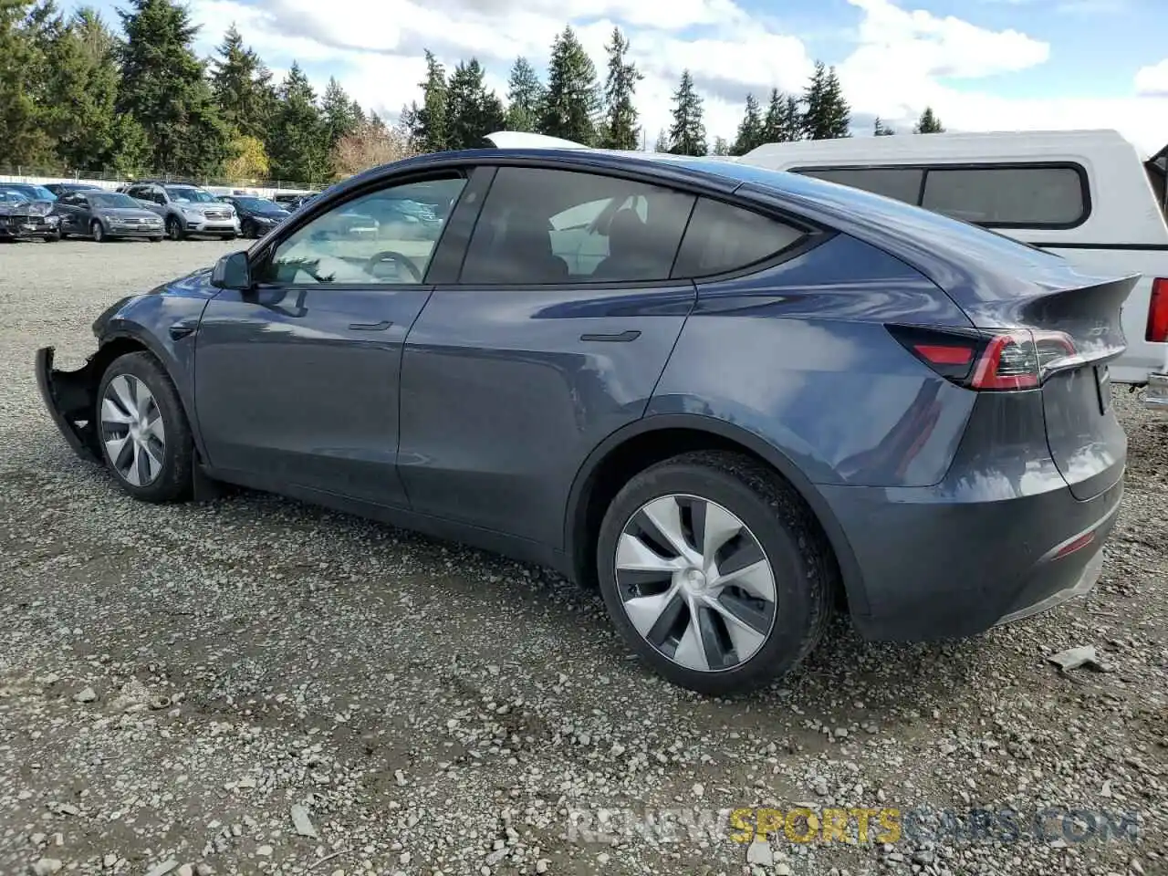 2 Photograph of a damaged car 7SAYGDEE9PF967828 TESLA MODEL Y 2023