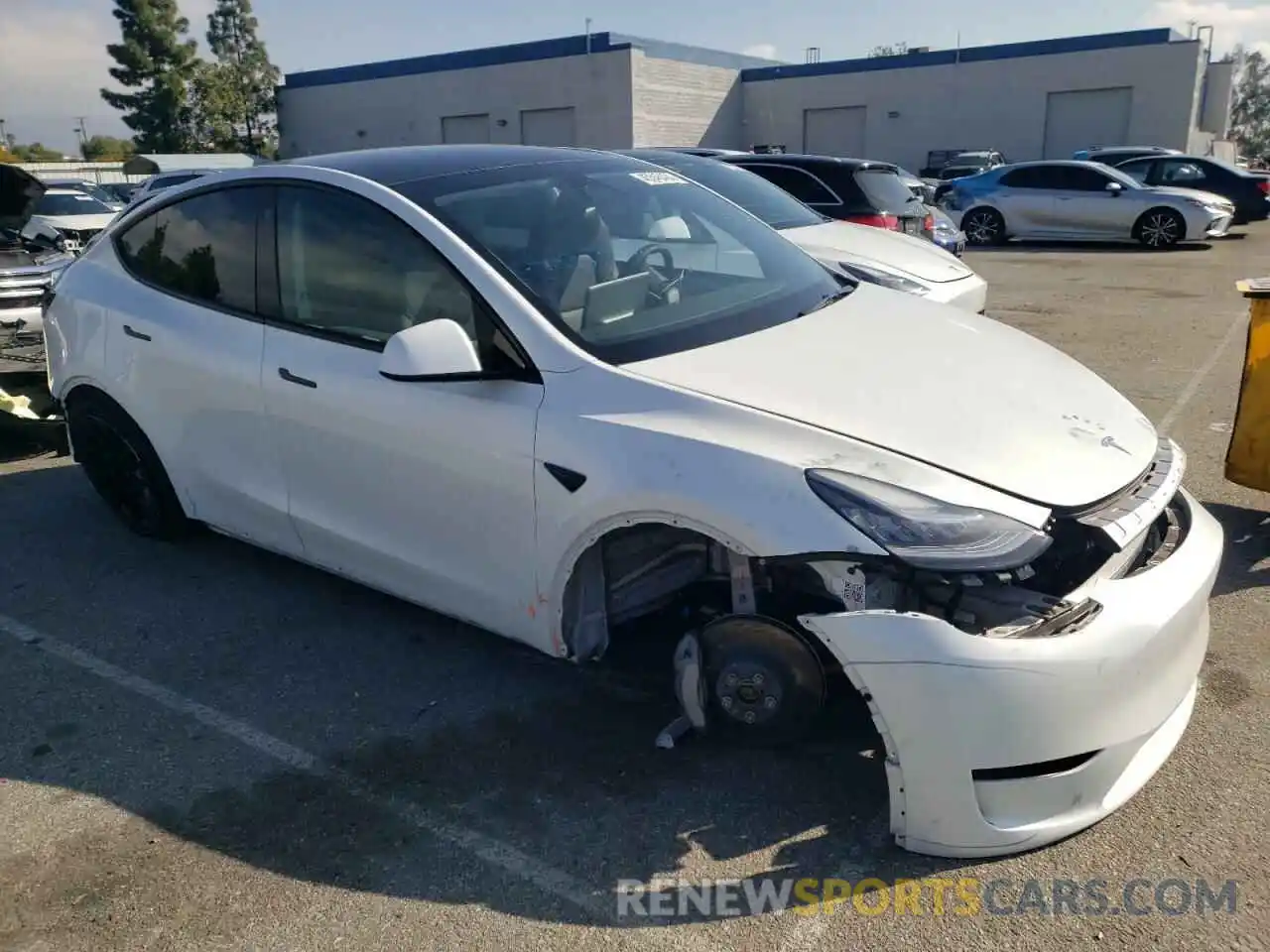 4 Photograph of a damaged car 7SAYGDEEXPA031116 TESLA MODEL Y 2023