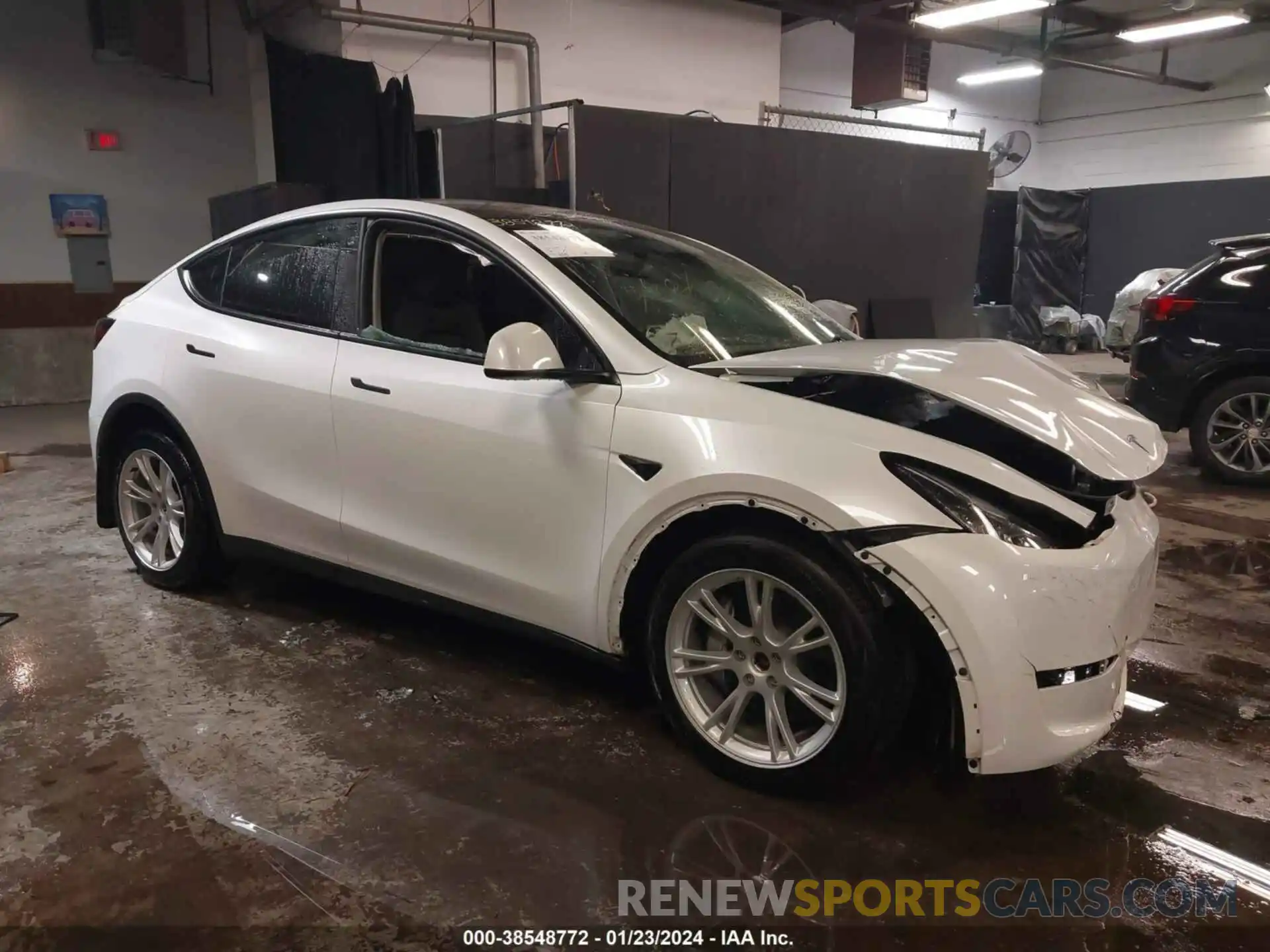 1 Photograph of a damaged car 7SAYGDEEXPA101374 TESLA MODEL Y 2023