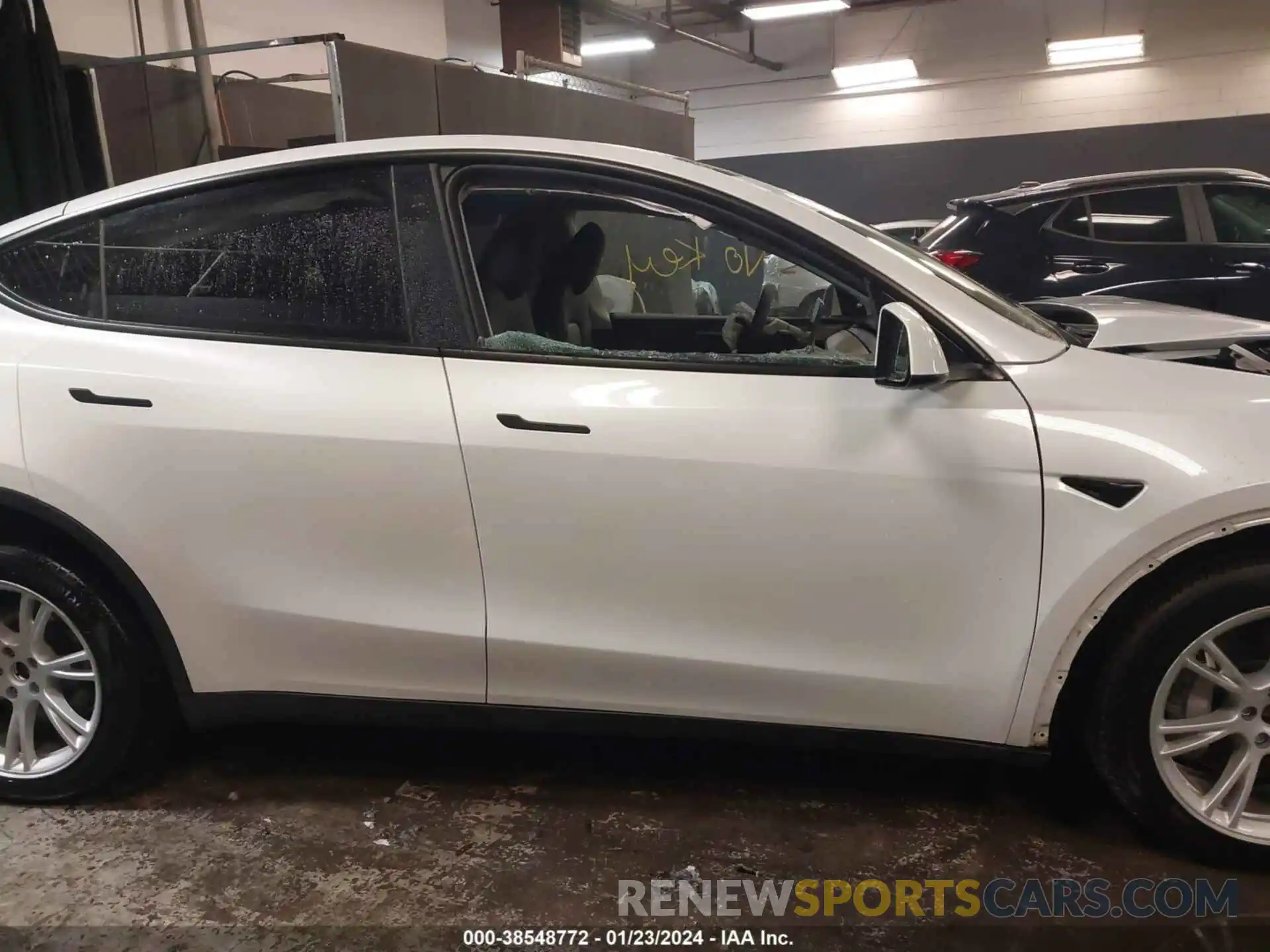 13 Photograph of a damaged car 7SAYGDEEXPA101374 TESLA MODEL Y 2023