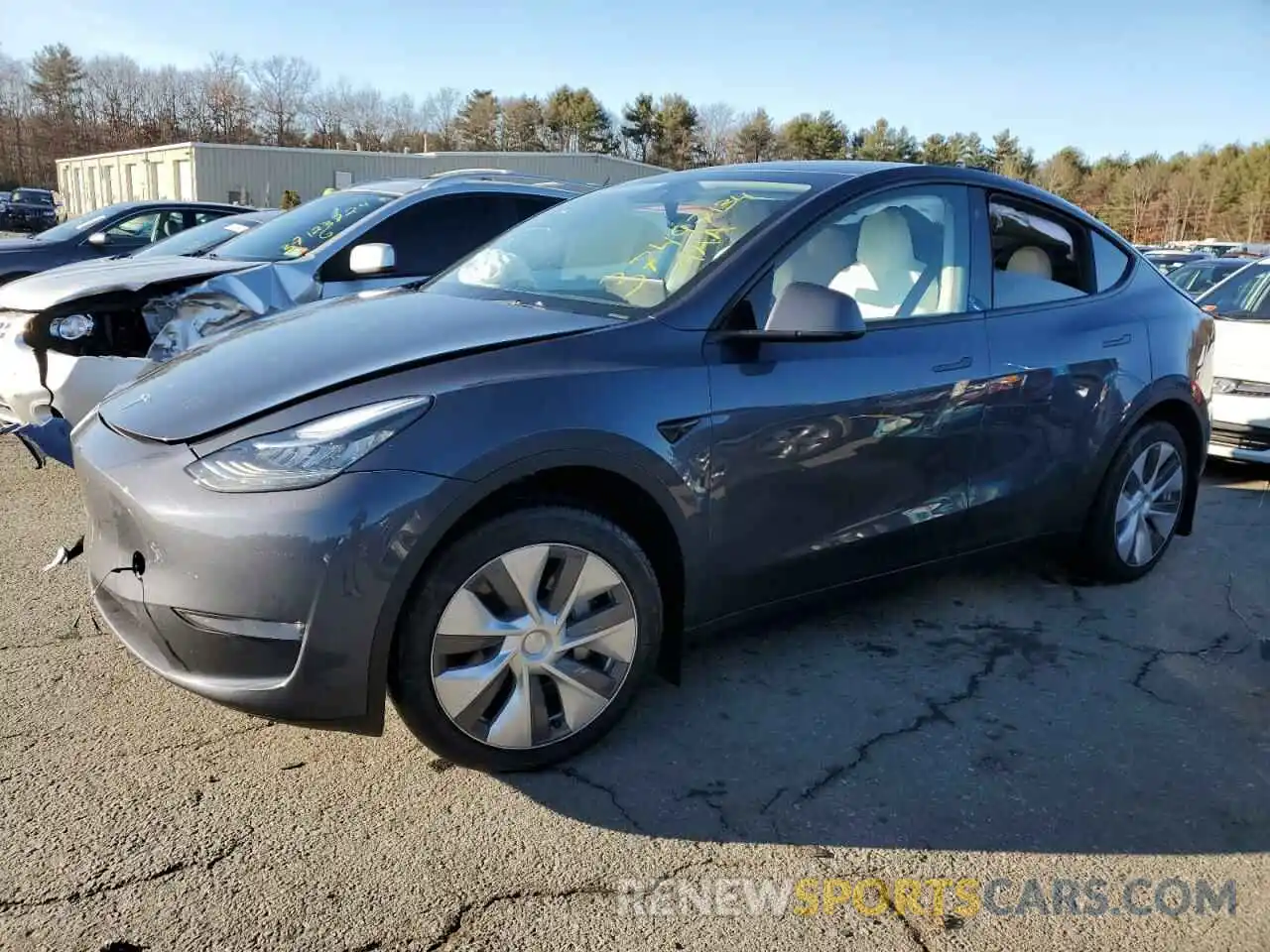 1 Photograph of a damaged car 7SAYGDEEXPA117977 TESLA MODEL Y 2023