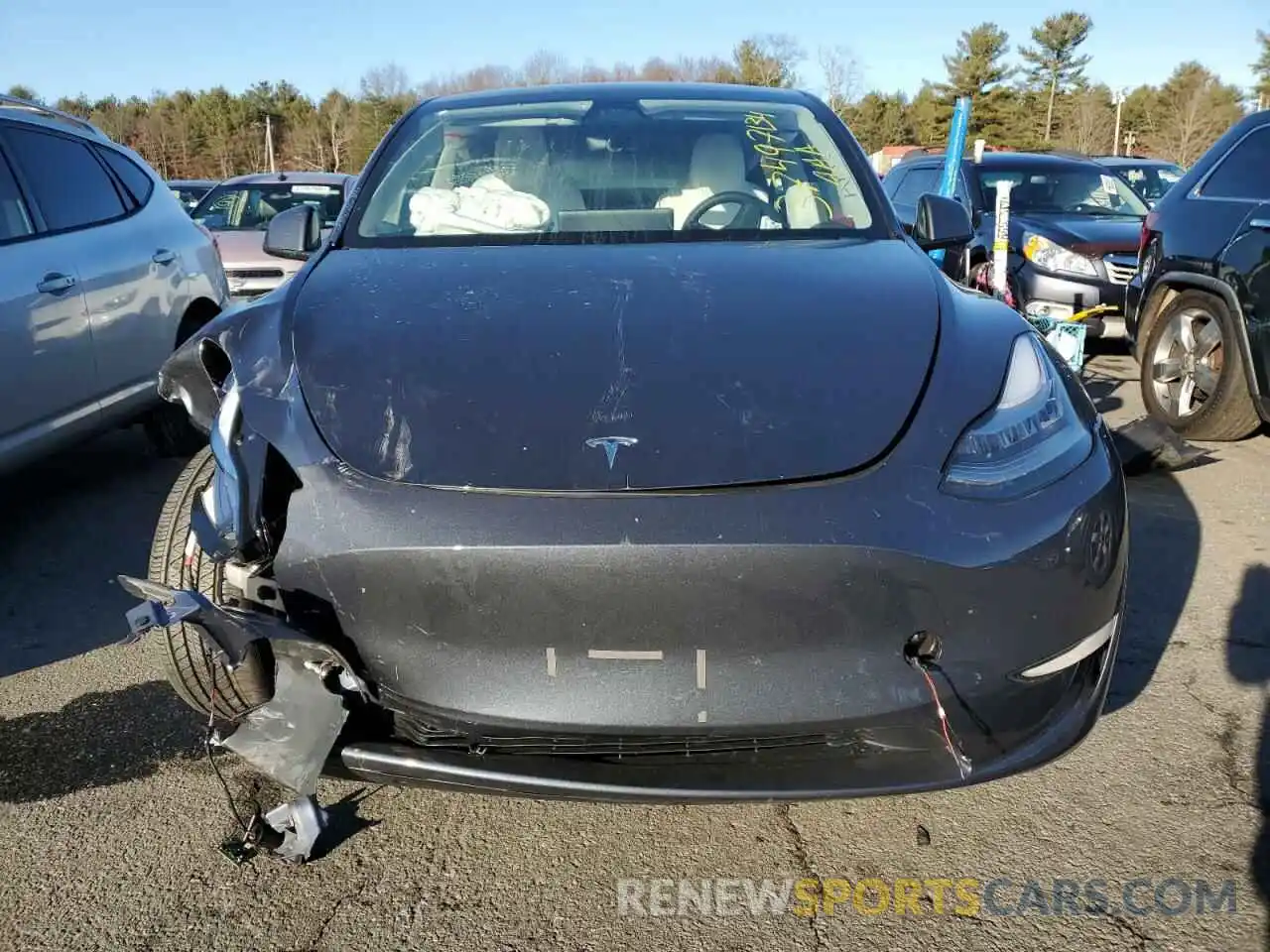 5 Photograph of a damaged car 7SAYGDEEXPA117977 TESLA MODEL Y 2023