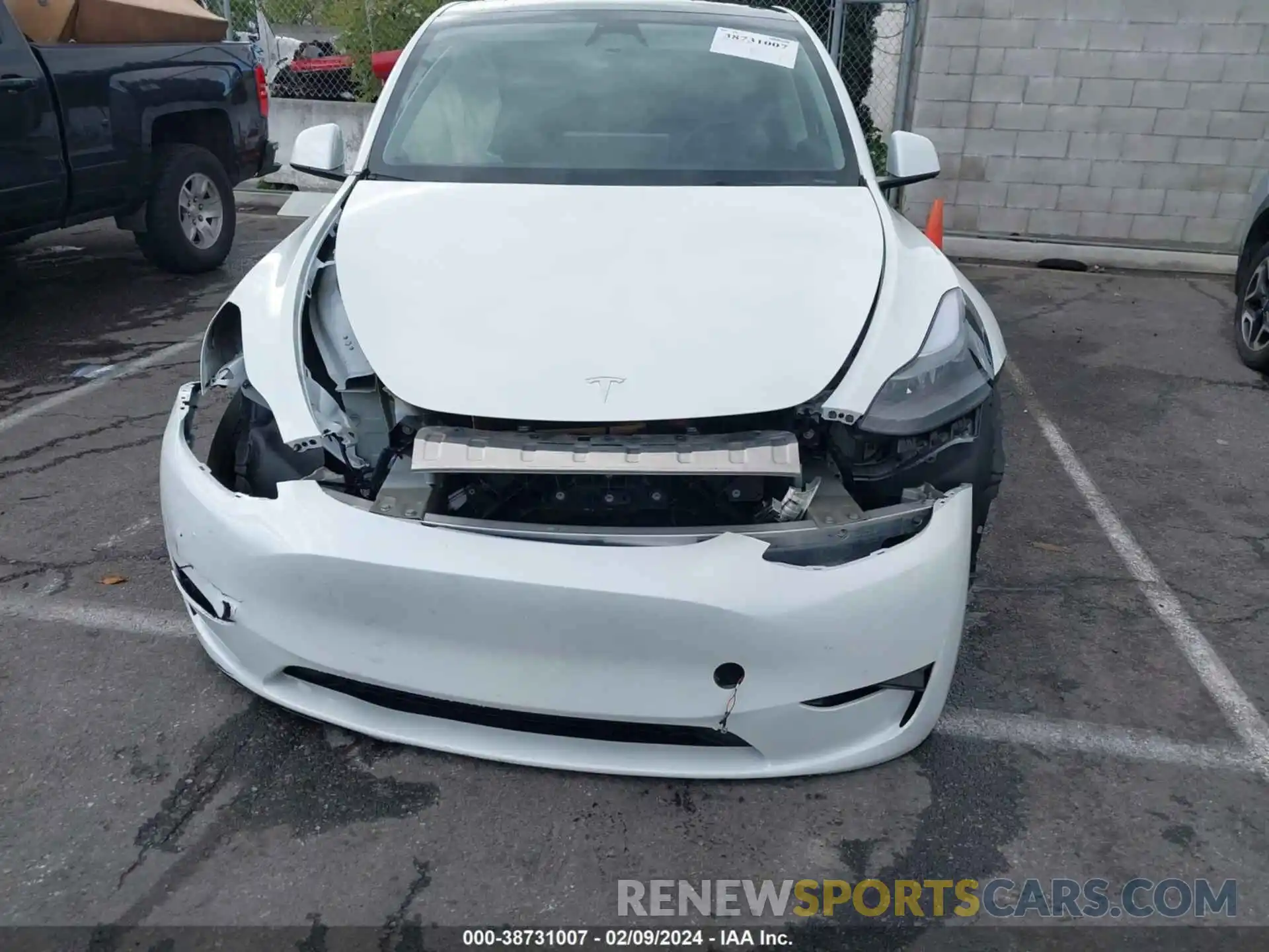 13 Photograph of a damaged car 7SAYGDEEXPF844278 TESLA MODEL Y 2023