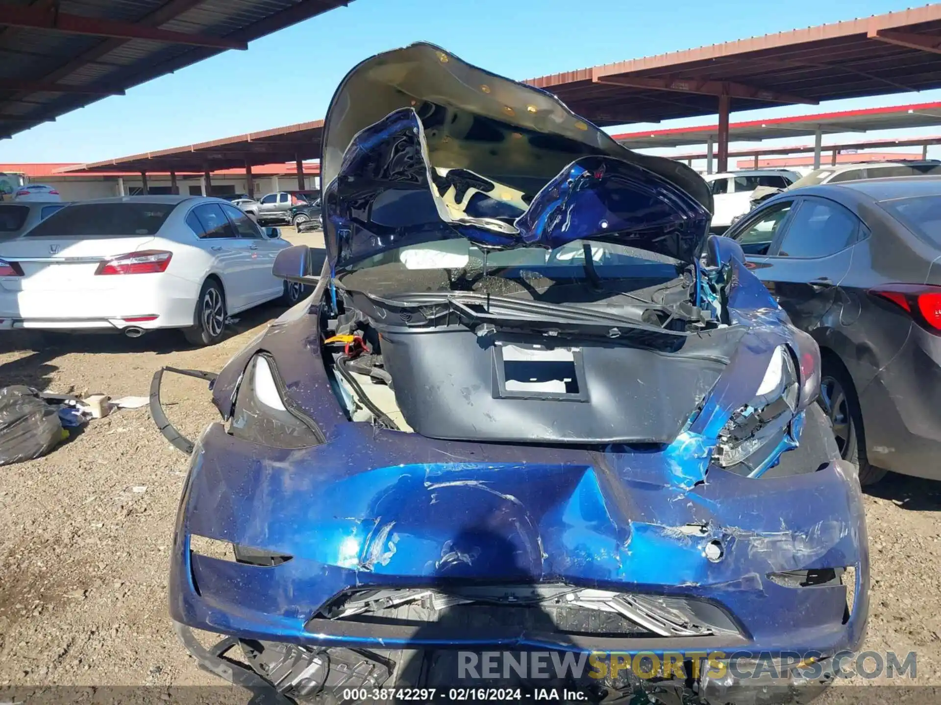 11 Photograph of a damaged car 7SAYGDEF1PF849006 TESLA MODEL Y 2023