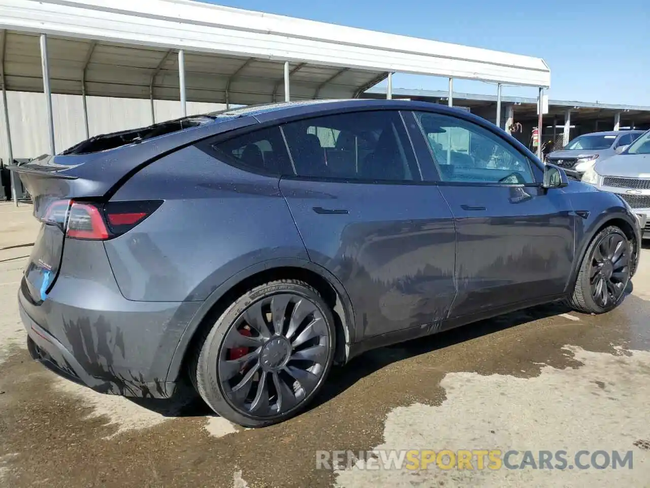 3 Photograph of a damaged car 7SAYGDEF2PF777779 TESLA MODEL Y 2023