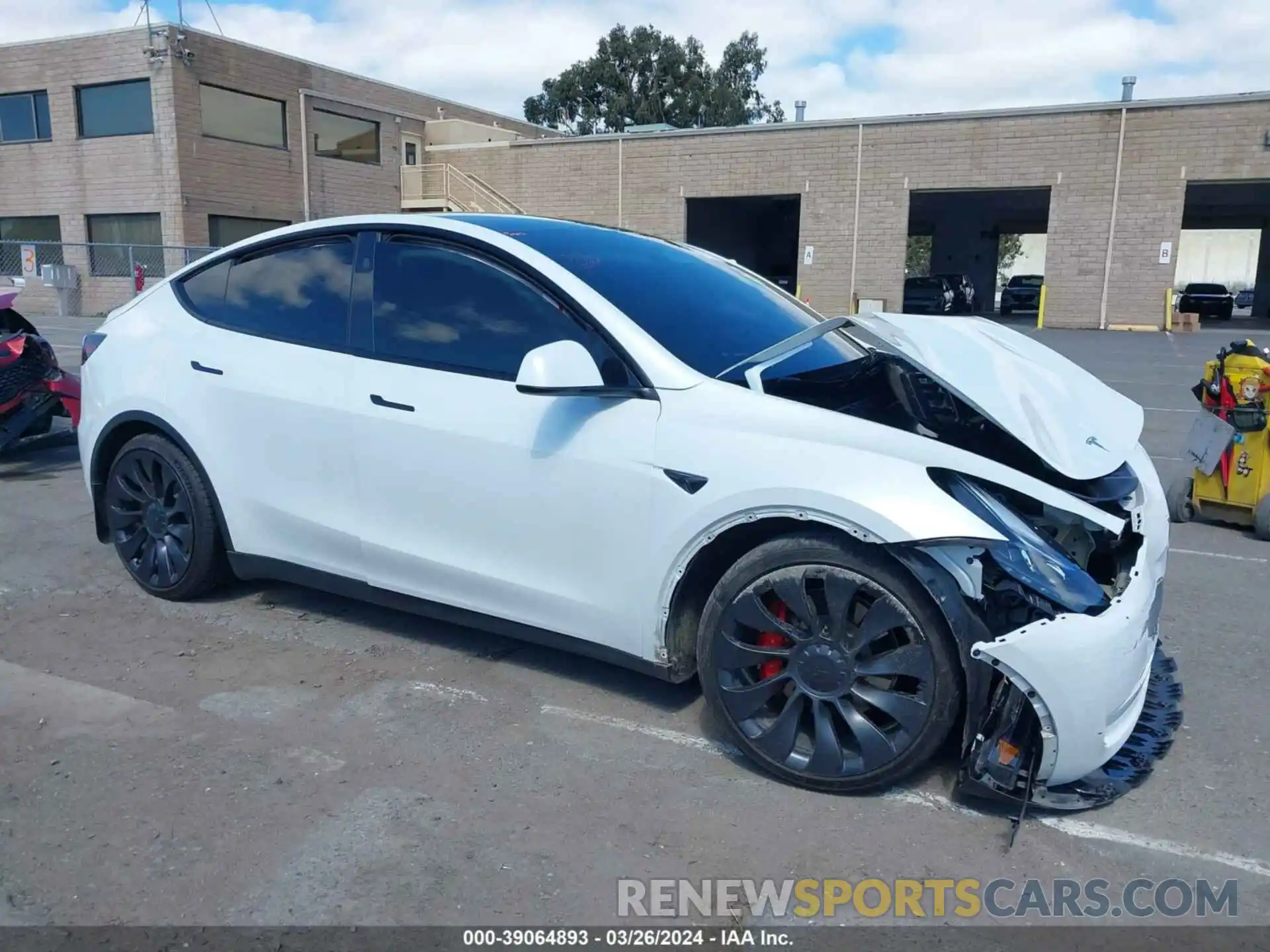 12 Photograph of a damaged car 7SAYGDEF2PF925395 TESLA MODEL Y 2023