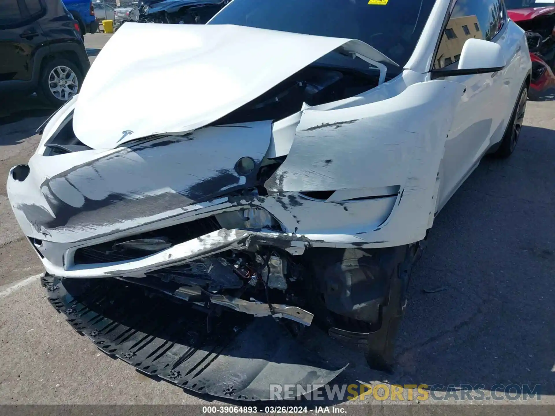 6 Photograph of a damaged car 7SAYGDEF2PF925395 TESLA MODEL Y 2023