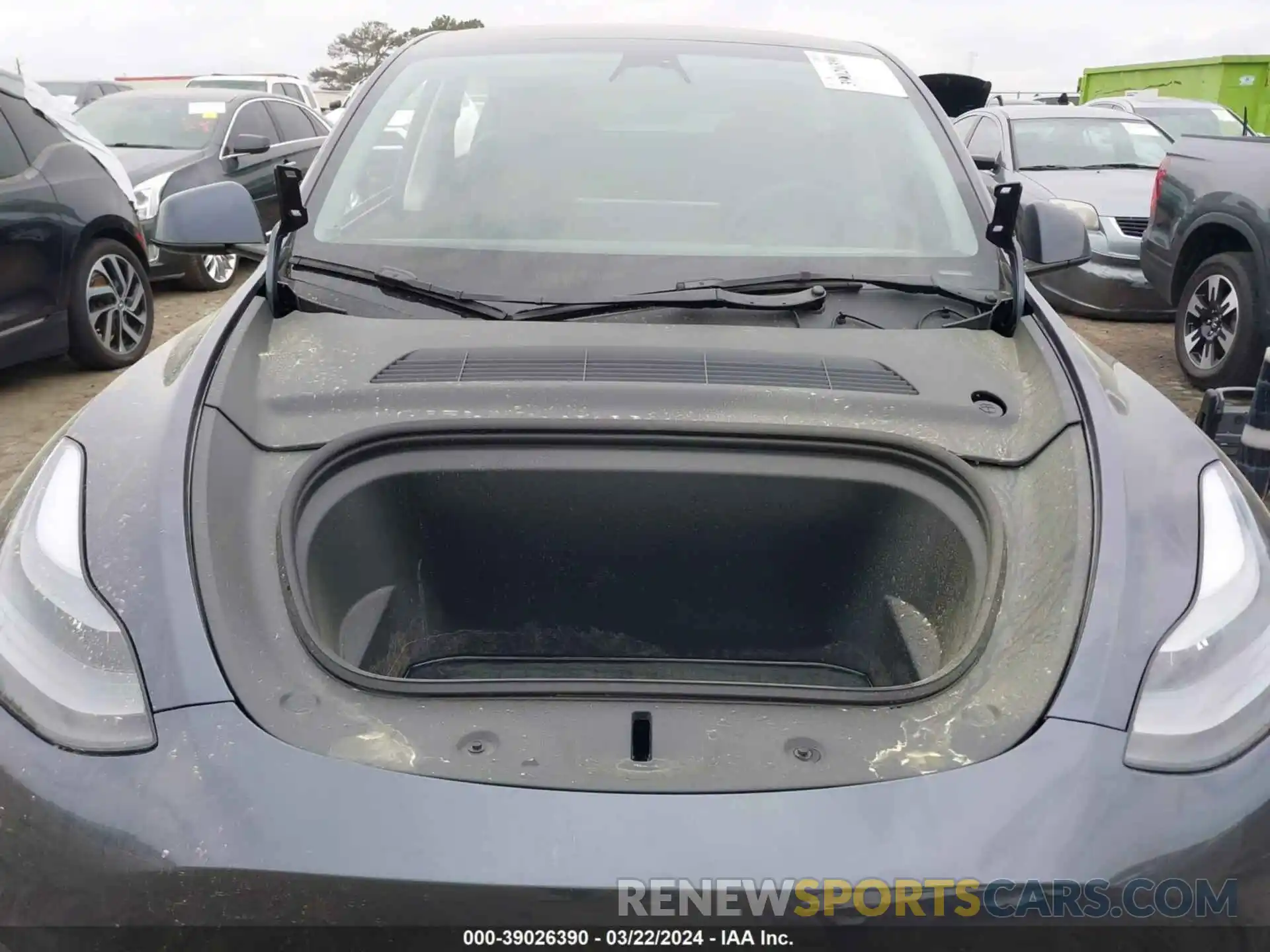 10 Photograph of a damaged car 7SAYGDEF3PF701214 TESLA MODEL Y 2023