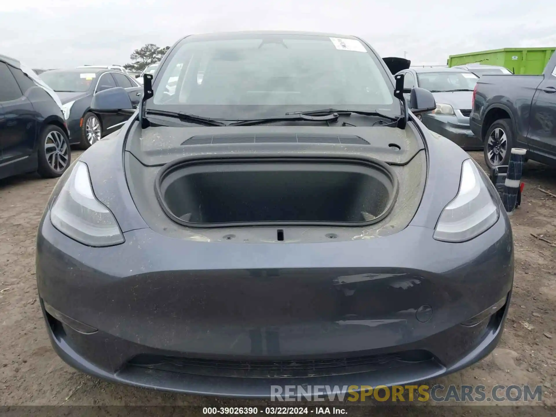 12 Photograph of a damaged car 7SAYGDEF3PF701214 TESLA MODEL Y 2023