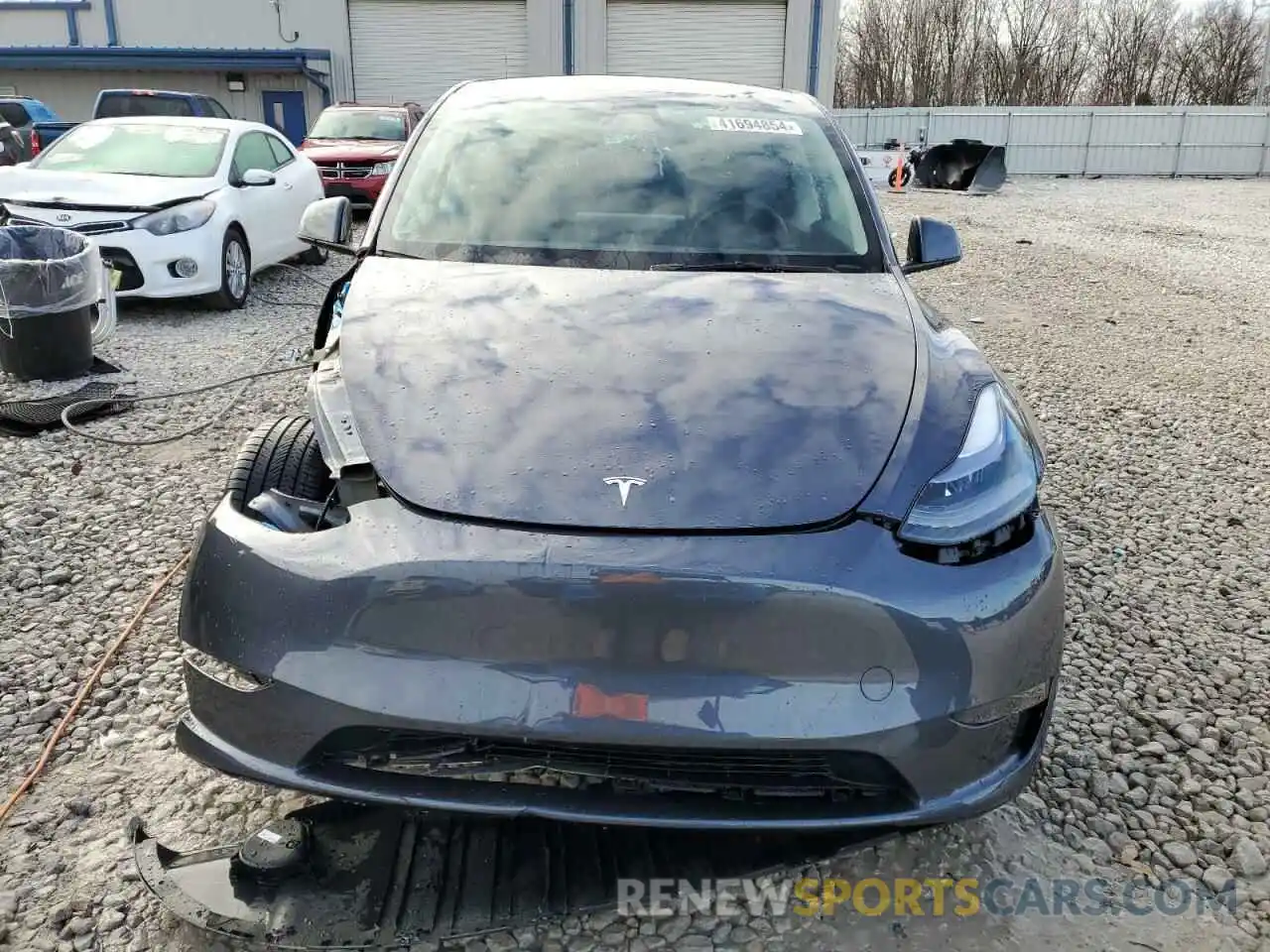 5 Фотография поврежденного автомобиля 7SAYGDEF3PF965422 TESLA MODEL Y 2023