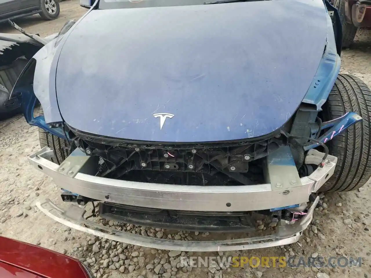 12 Photograph of a damaged car 7SAYGDEF4PF620528 TESLA MODEL Y 2023