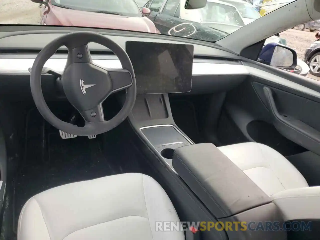 8 Photograph of a damaged car 7SAYGDEF4PF620528 TESLA MODEL Y 2023