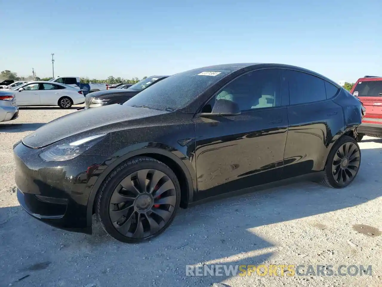 1 Фотография поврежденного автомобиля 7SAYGDEF4PF856385 TESLA MODEL Y 2023