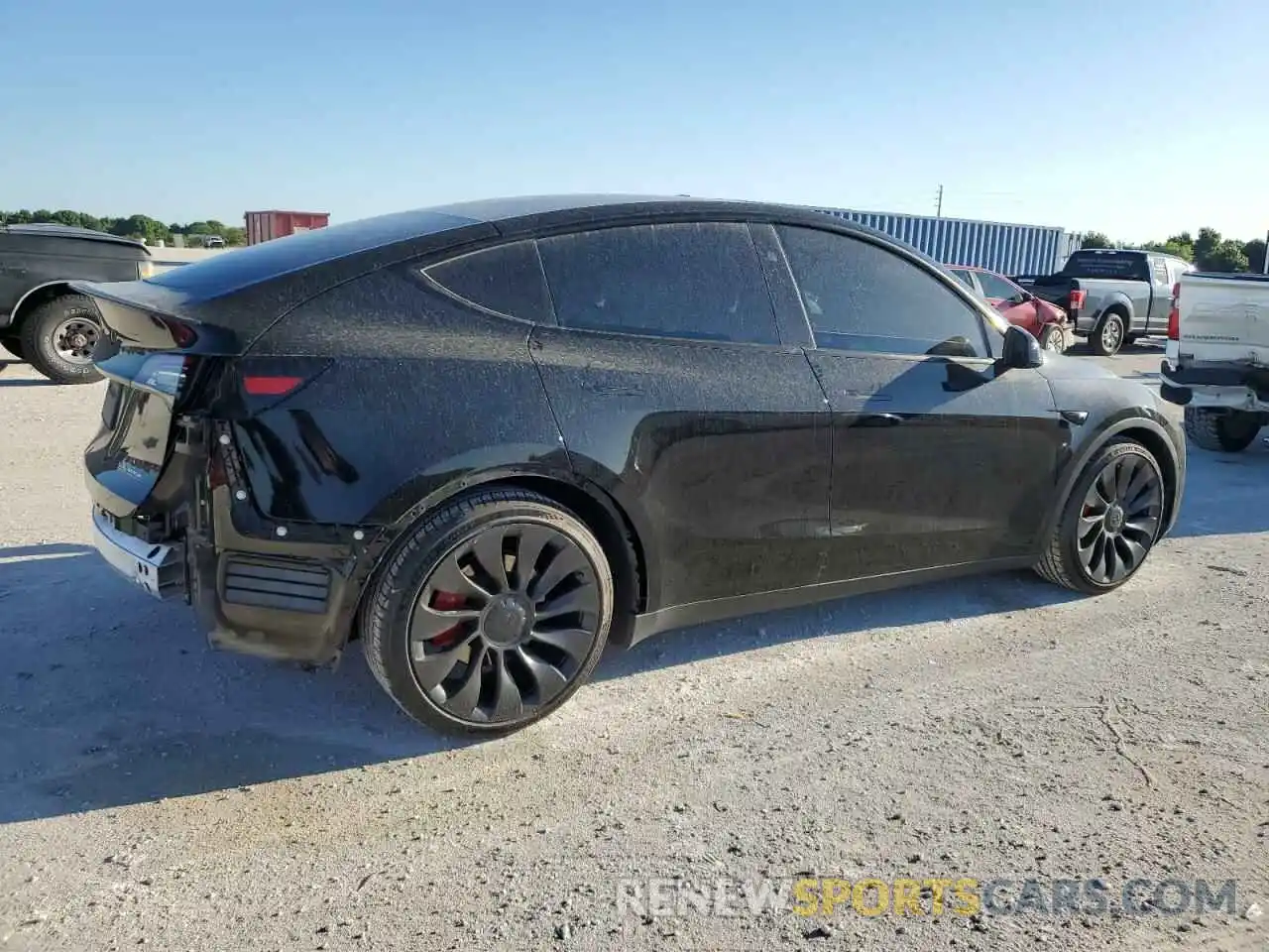 3 Фотография поврежденного автомобиля 7SAYGDEF4PF856385 TESLA MODEL Y 2023