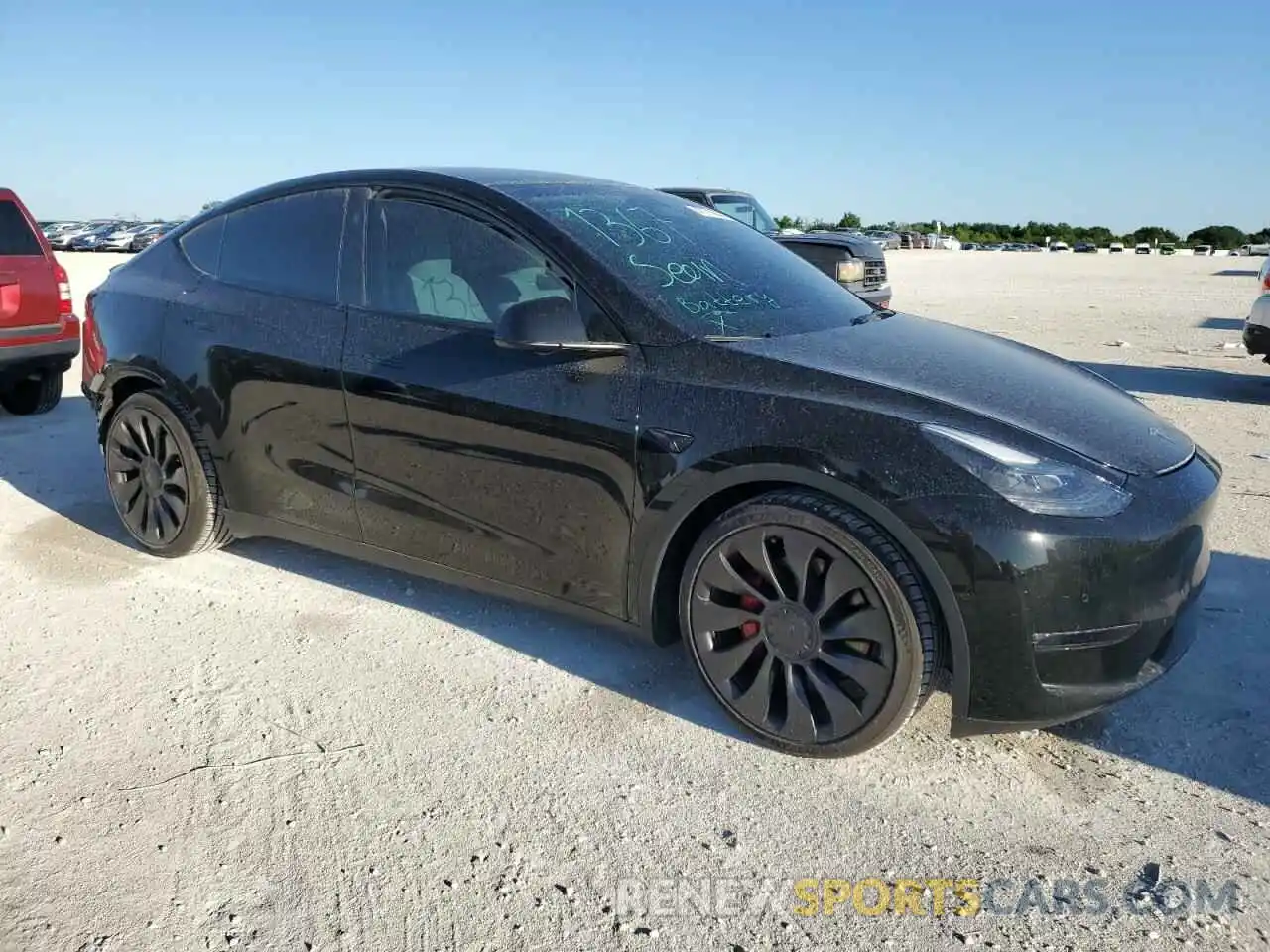 4 Фотография поврежденного автомобиля 7SAYGDEF4PF856385 TESLA MODEL Y 2023