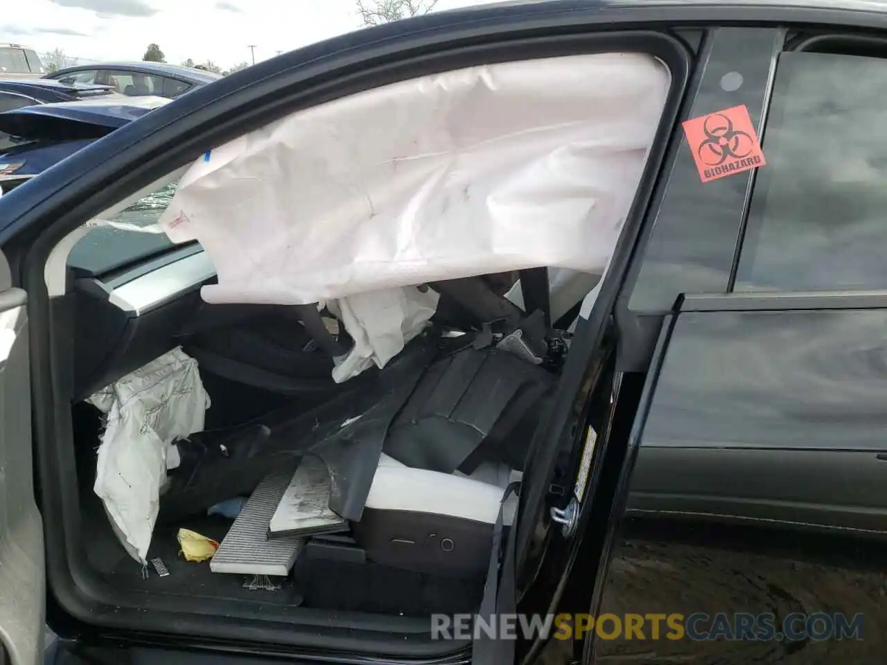 7 Photograph of a damaged car 7SAYGDEF5PF644949 TESLA MODEL Y 2023