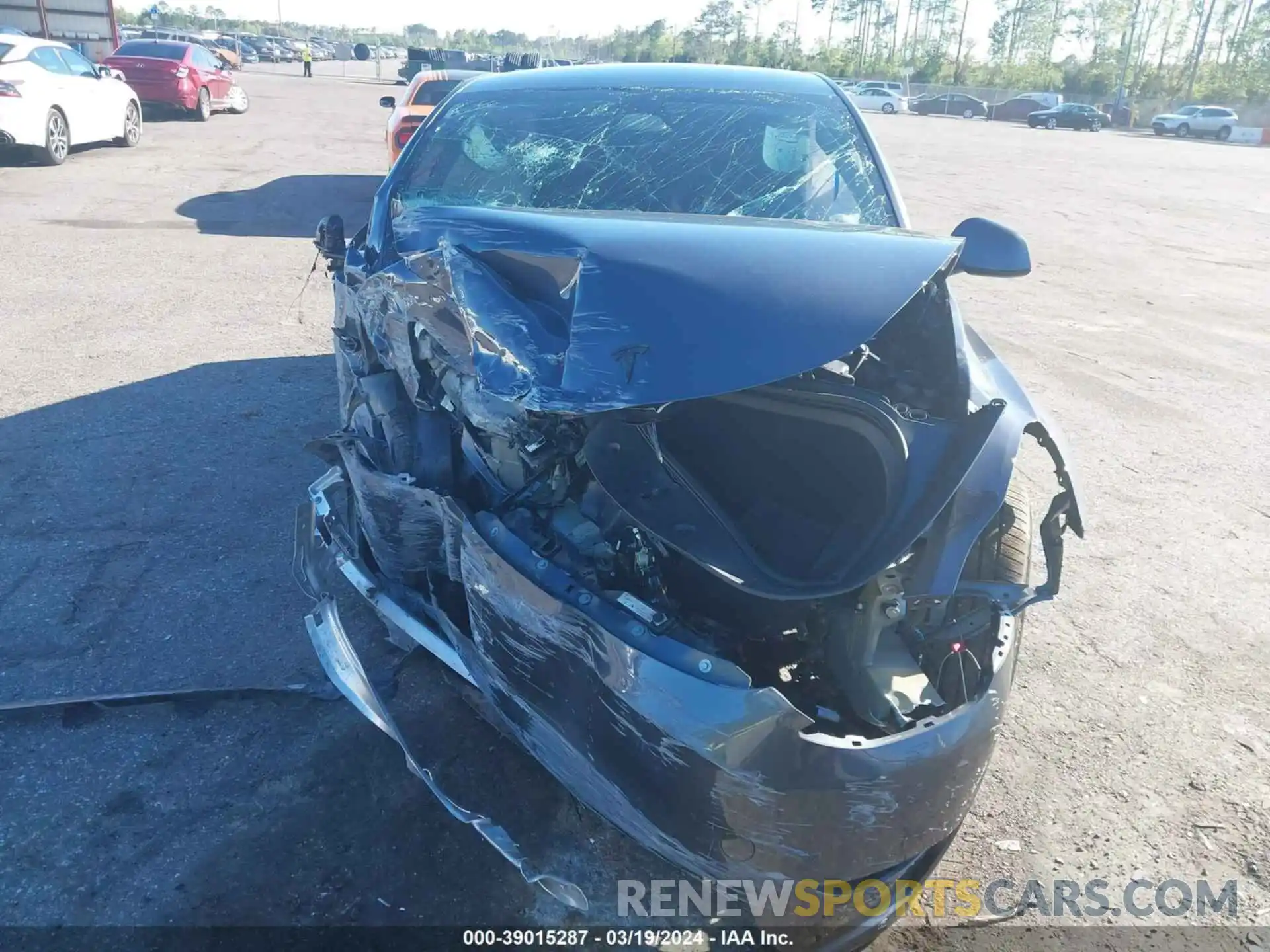 10 Photograph of a damaged car 7SAYGDEF6PF789949 TESLA MODEL Y 2023