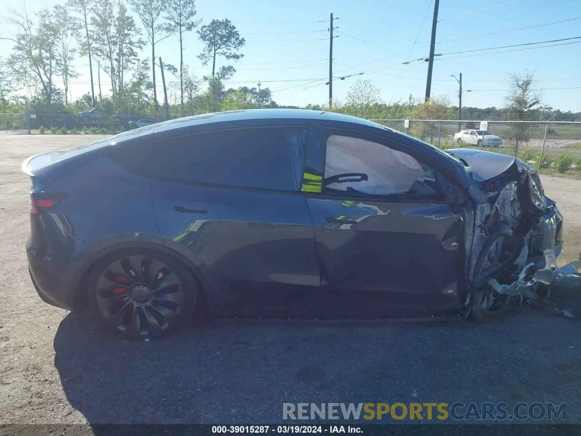 12 Photograph of a damaged car 7SAYGDEF6PF789949 TESLA MODEL Y 2023