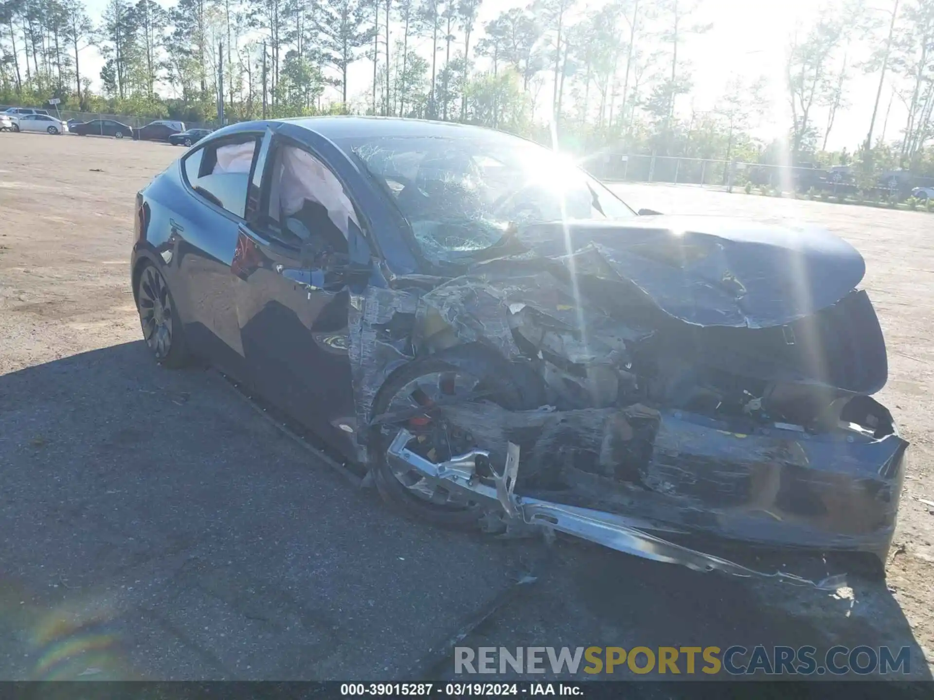 6 Photograph of a damaged car 7SAYGDEF6PF789949 TESLA MODEL Y 2023