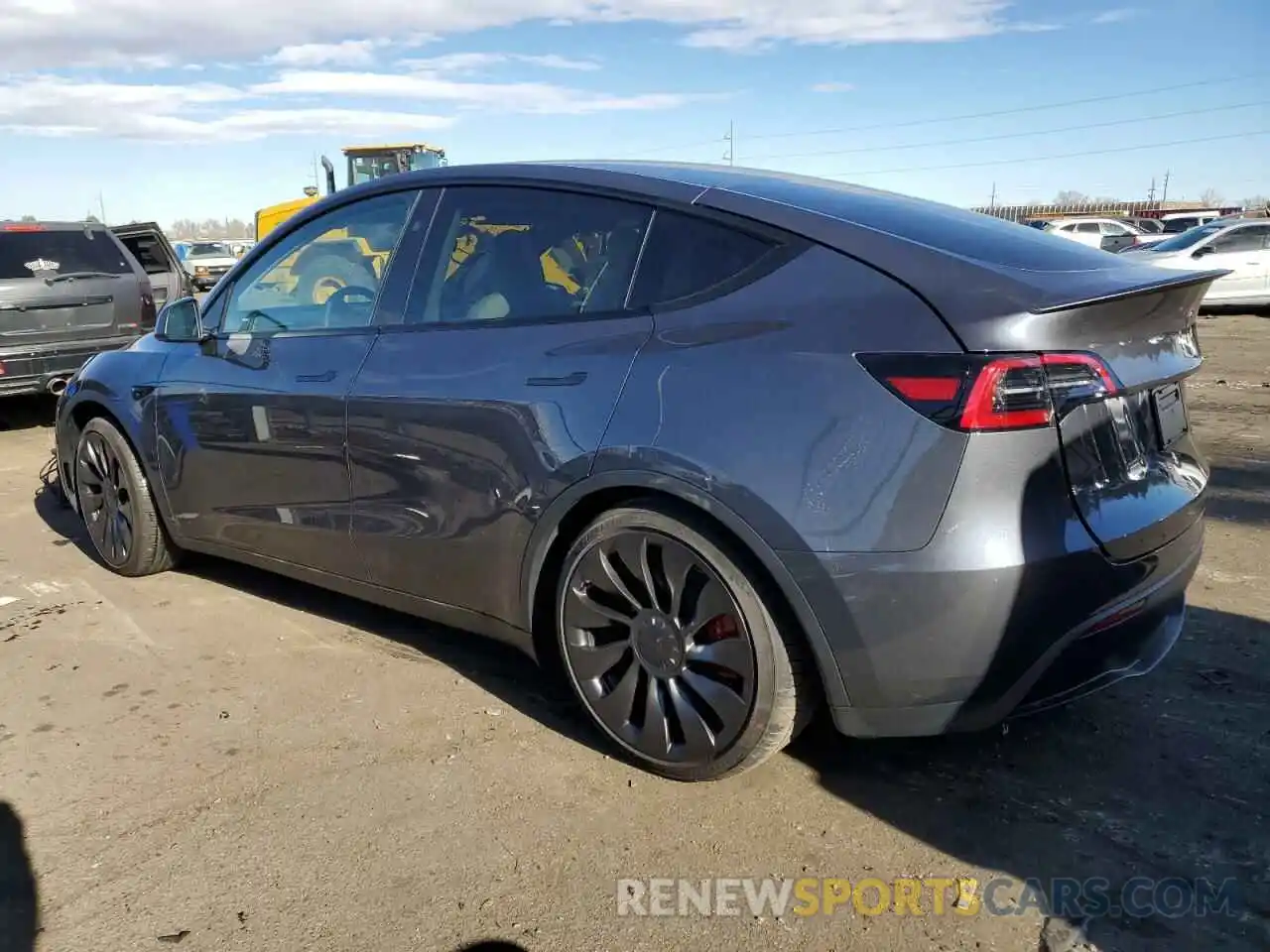 2 Photograph of a damaged car 7SAYGDEF7PF916966 TESLA MODEL Y 2023