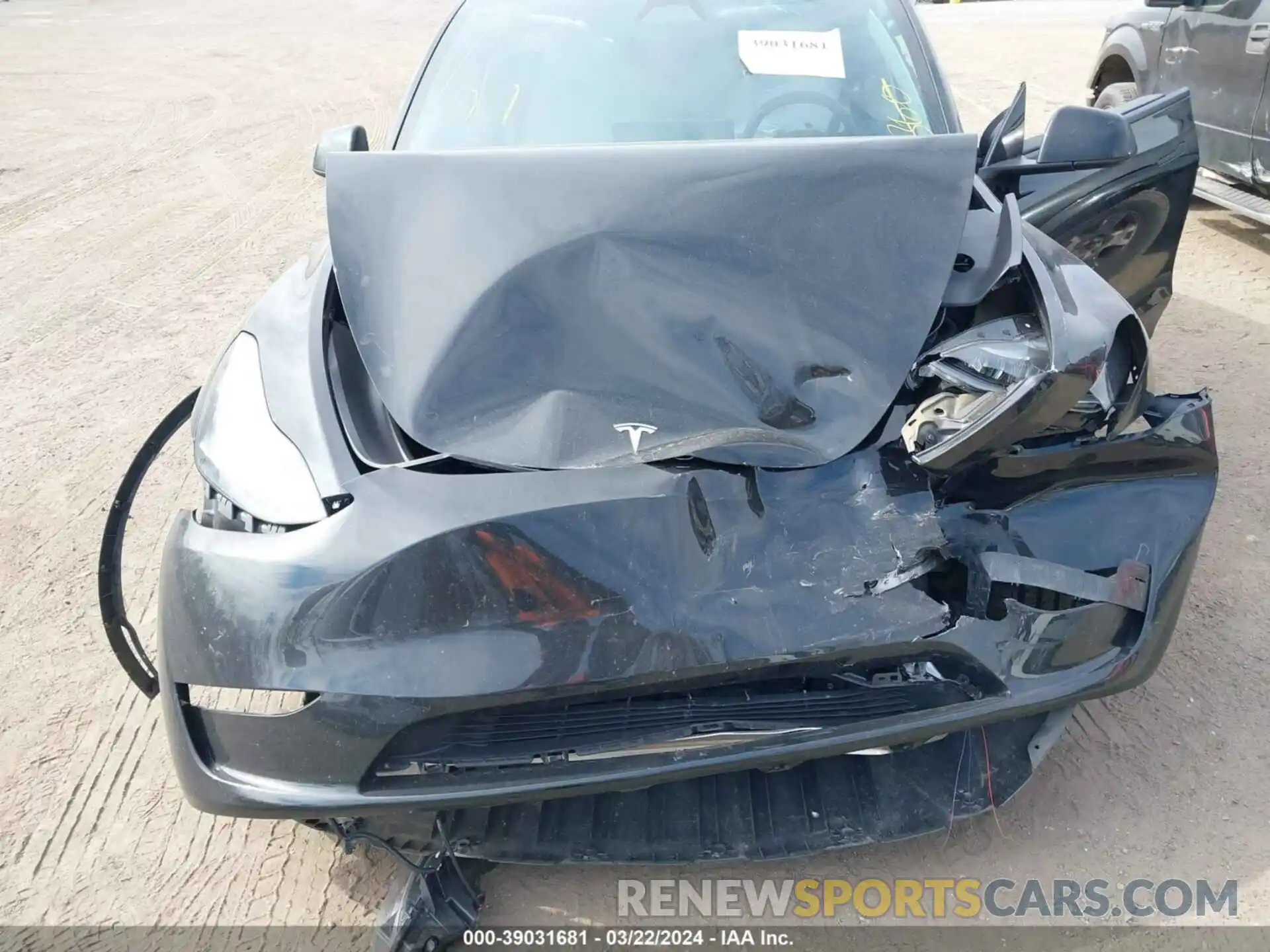 10 Photograph of a damaged car 7SAYGDEF8PF797454 TESLA MODEL Y 2023