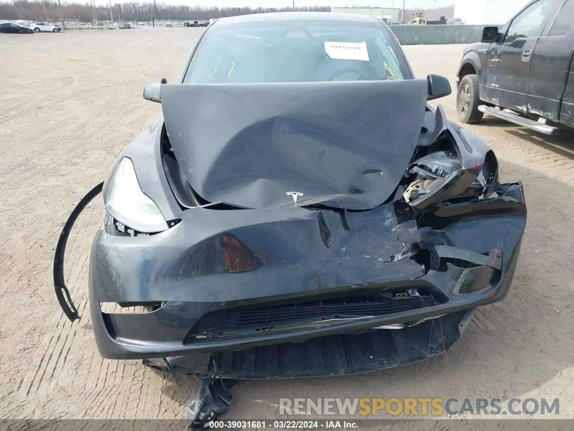 6 Photograph of a damaged car 7SAYGDEF8PF797454 TESLA MODEL Y 2023