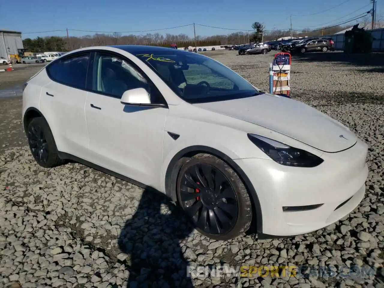 4 Фотография поврежденного автомобиля 7SAYGDEF9PF800328 TESLA MODEL Y 2023