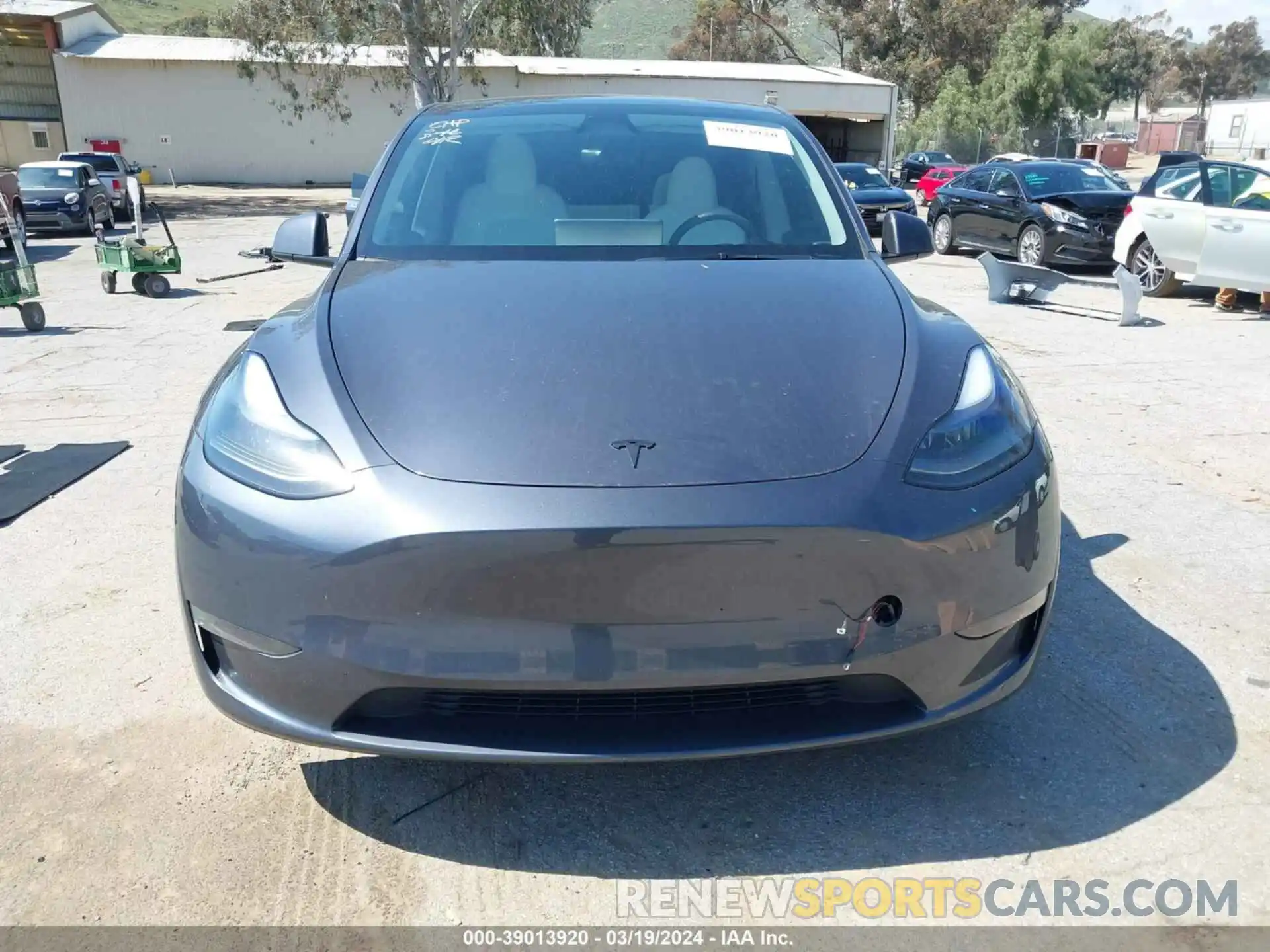 12 Photograph of a damaged car 7SAYGDEFXPF793888 TESLA MODEL Y 2023