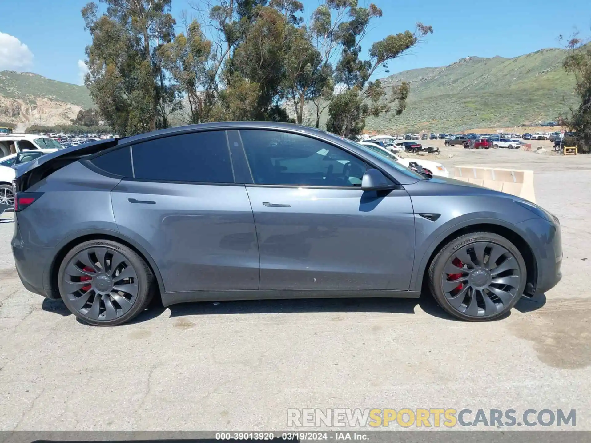 13 Photograph of a damaged car 7SAYGDEFXPF793888 TESLA MODEL Y 2023