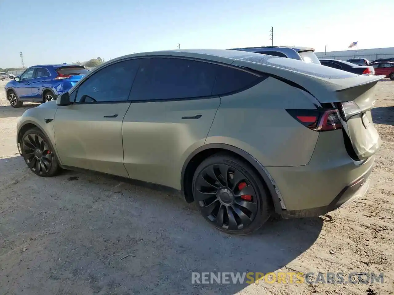 2 Photograph of a damaged car 7SAYGDEFXPF807224 TESLA MODEL Y 2023