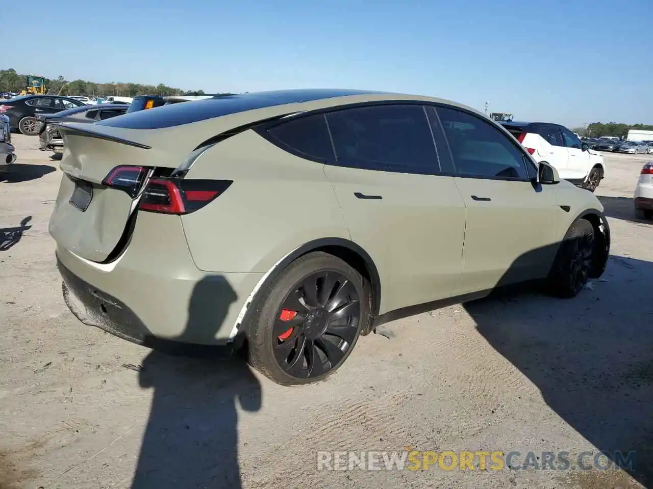 3 Photograph of a damaged car 7SAYGDEFXPF807224 TESLA MODEL Y 2023