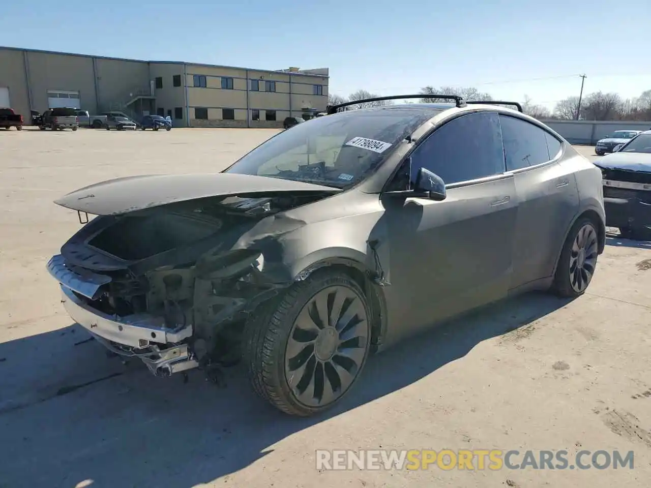 1 Photograph of a damaged car 7SAYGDEFXPF864779 TESLA MODEL Y 2023