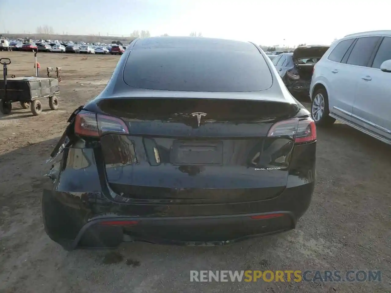 6 Photograph of a damaged car LRWYGDEE0PC137097 TESLA MODEL Y 2023