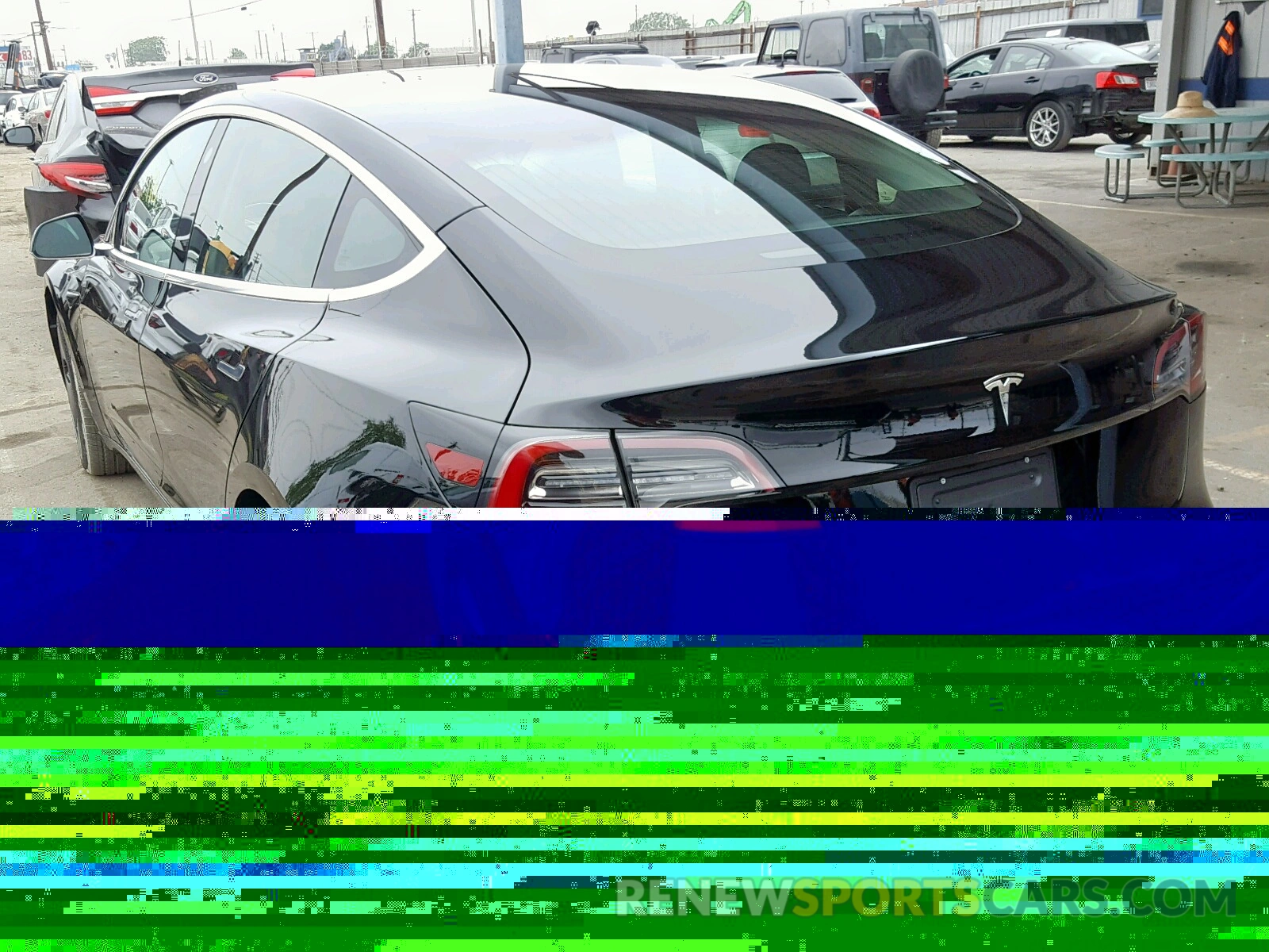 3 Photograph of a damaged car 5YJ3E1EA3KF324554 TESLA TESLA 2019