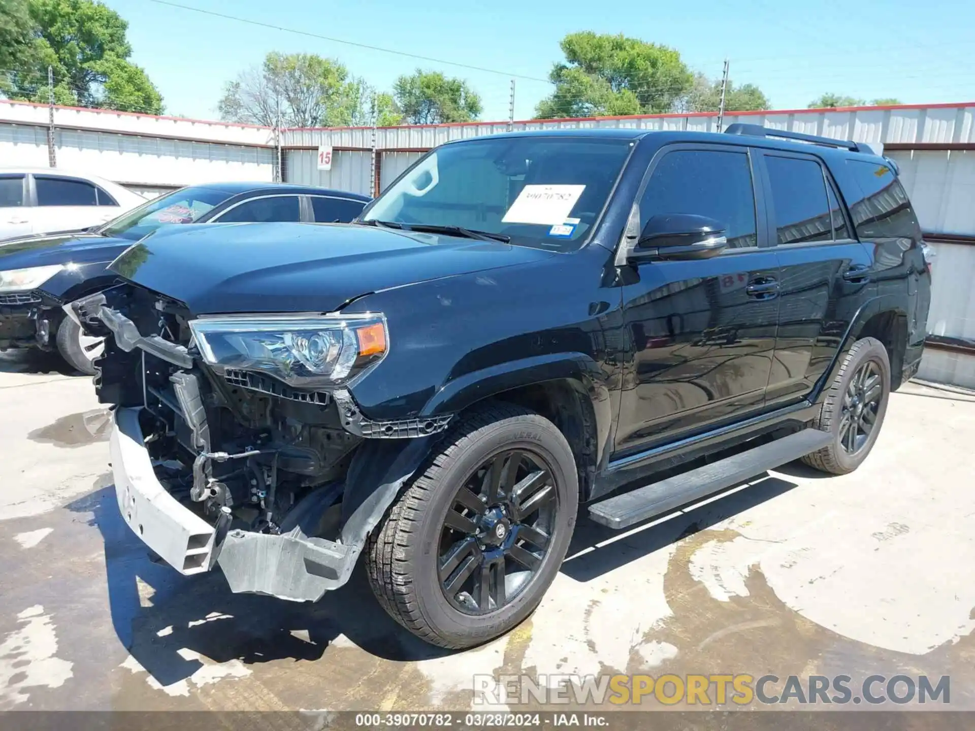 2 Photograph of a damaged car 0JTEU5JR8K5649456 TOYOTA 4-RUNNER 2019