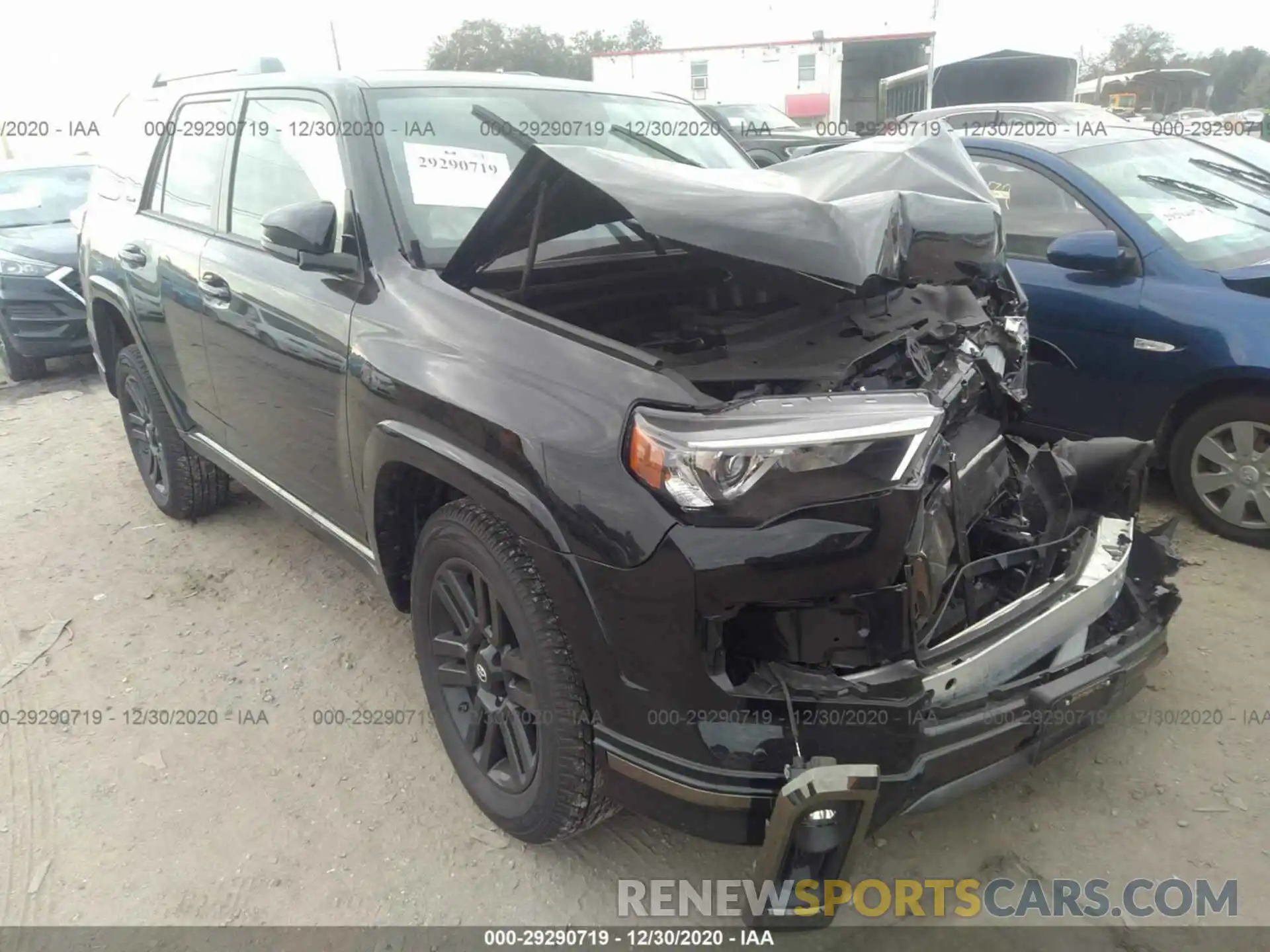 1 Photograph of a damaged car JTEJU5JR5M5853582 TOYOTA 4 RUNNER 2021