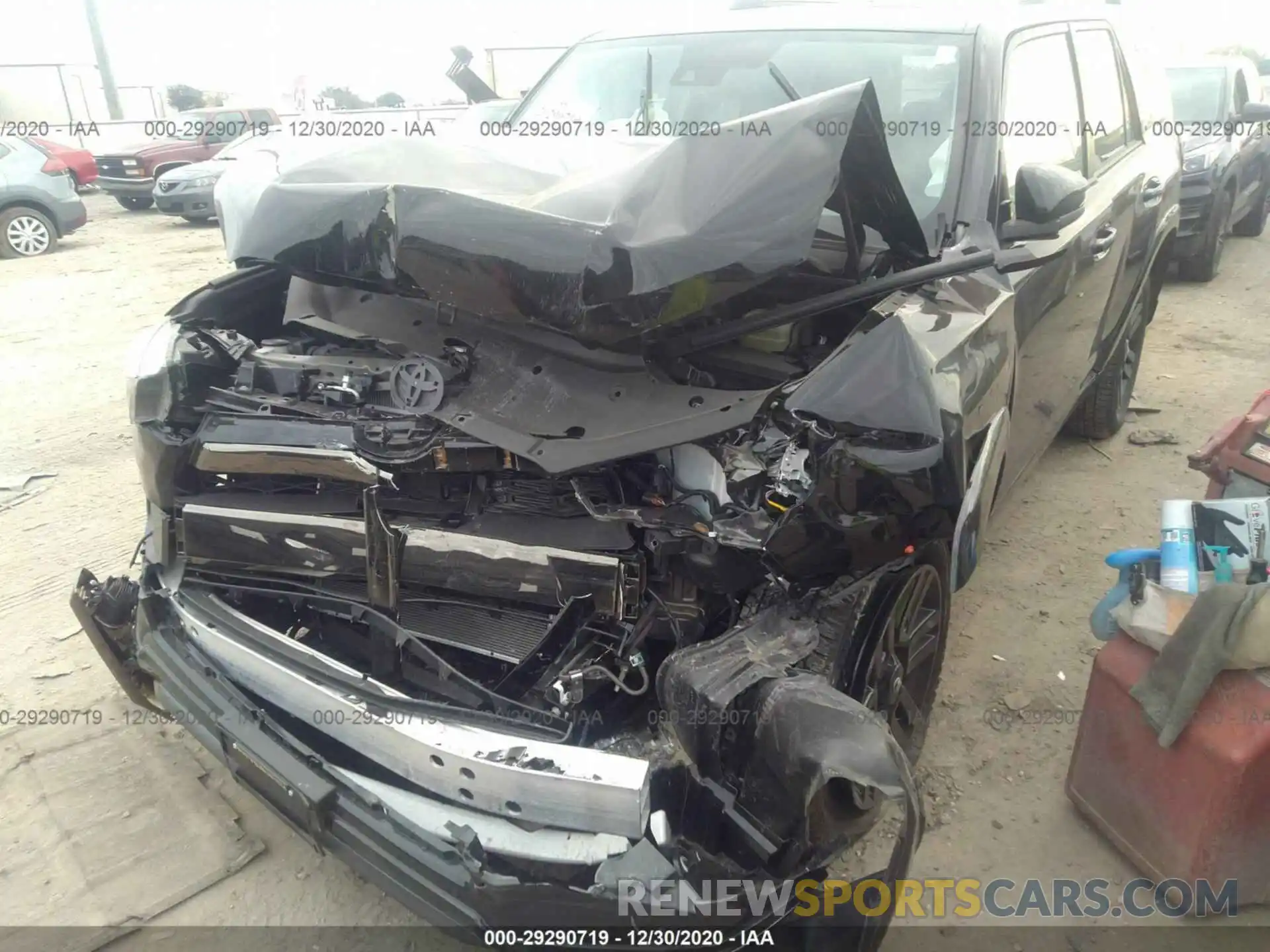 6 Photograph of a damaged car JTEJU5JR5M5853582 TOYOTA 4 RUNNER 2021